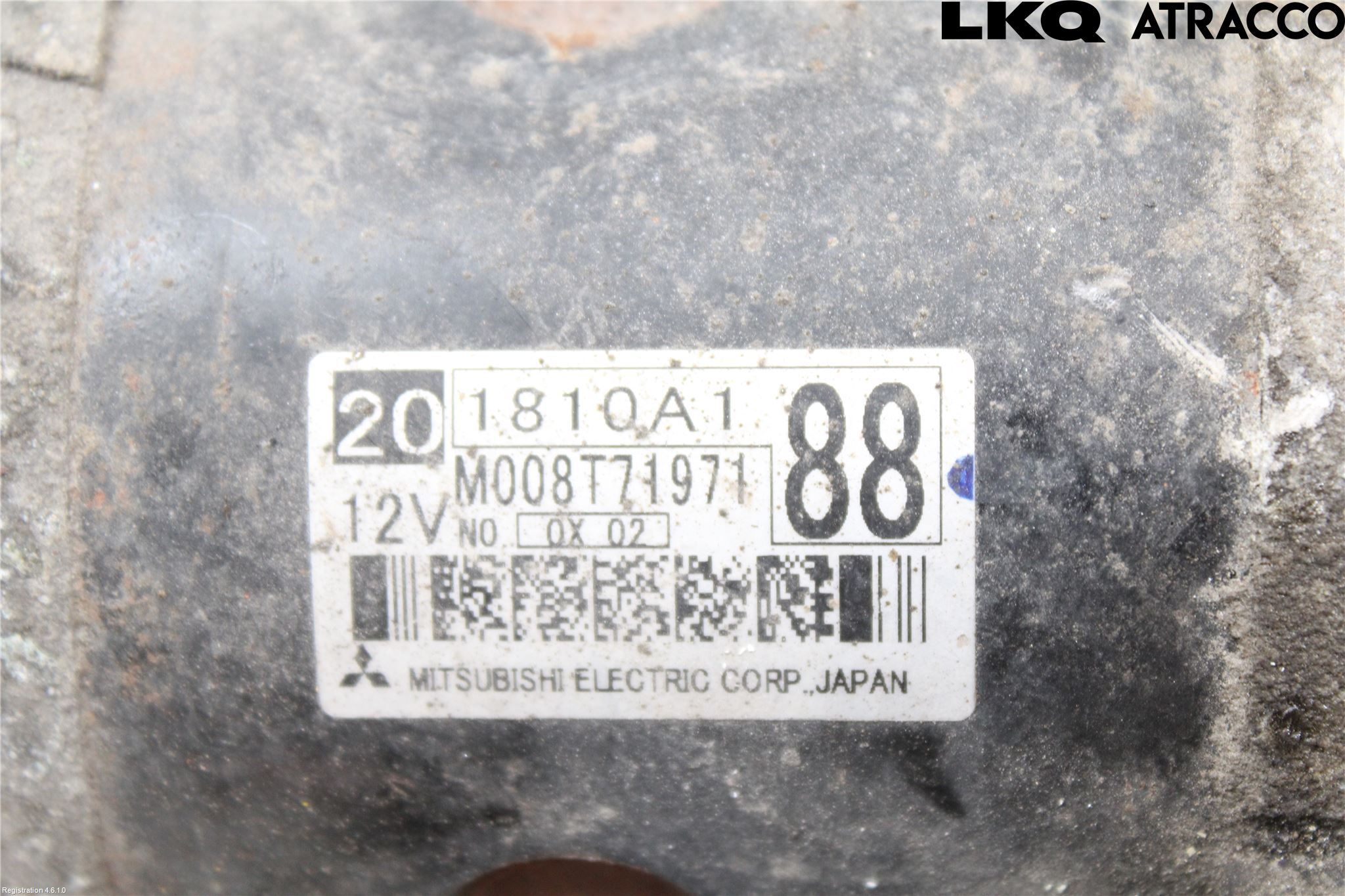 Mitsubishi ASX 10-22 Startmotor Diesel