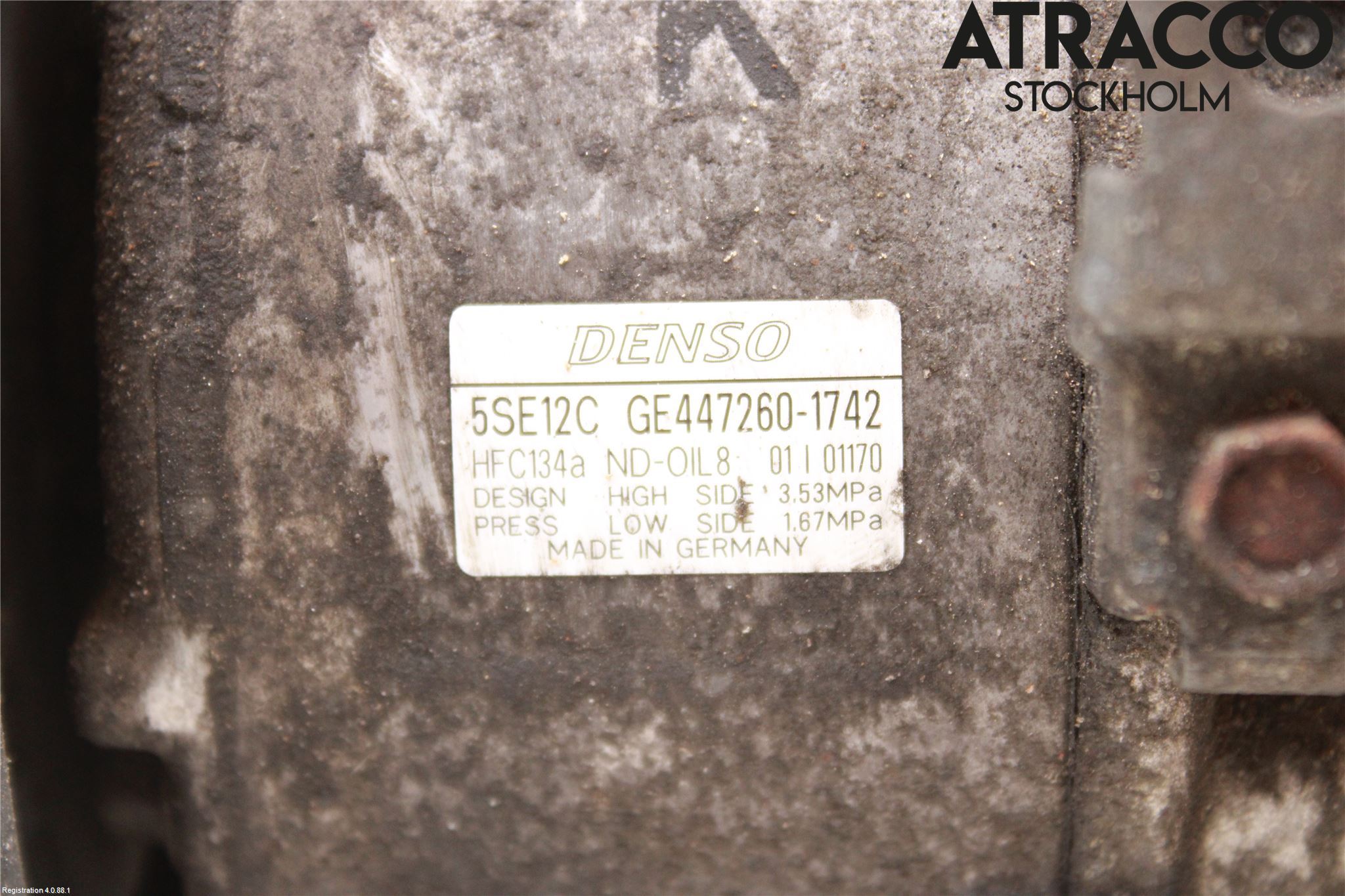 Toyota COROLLA VERSO 04-07 Ac Kompressor