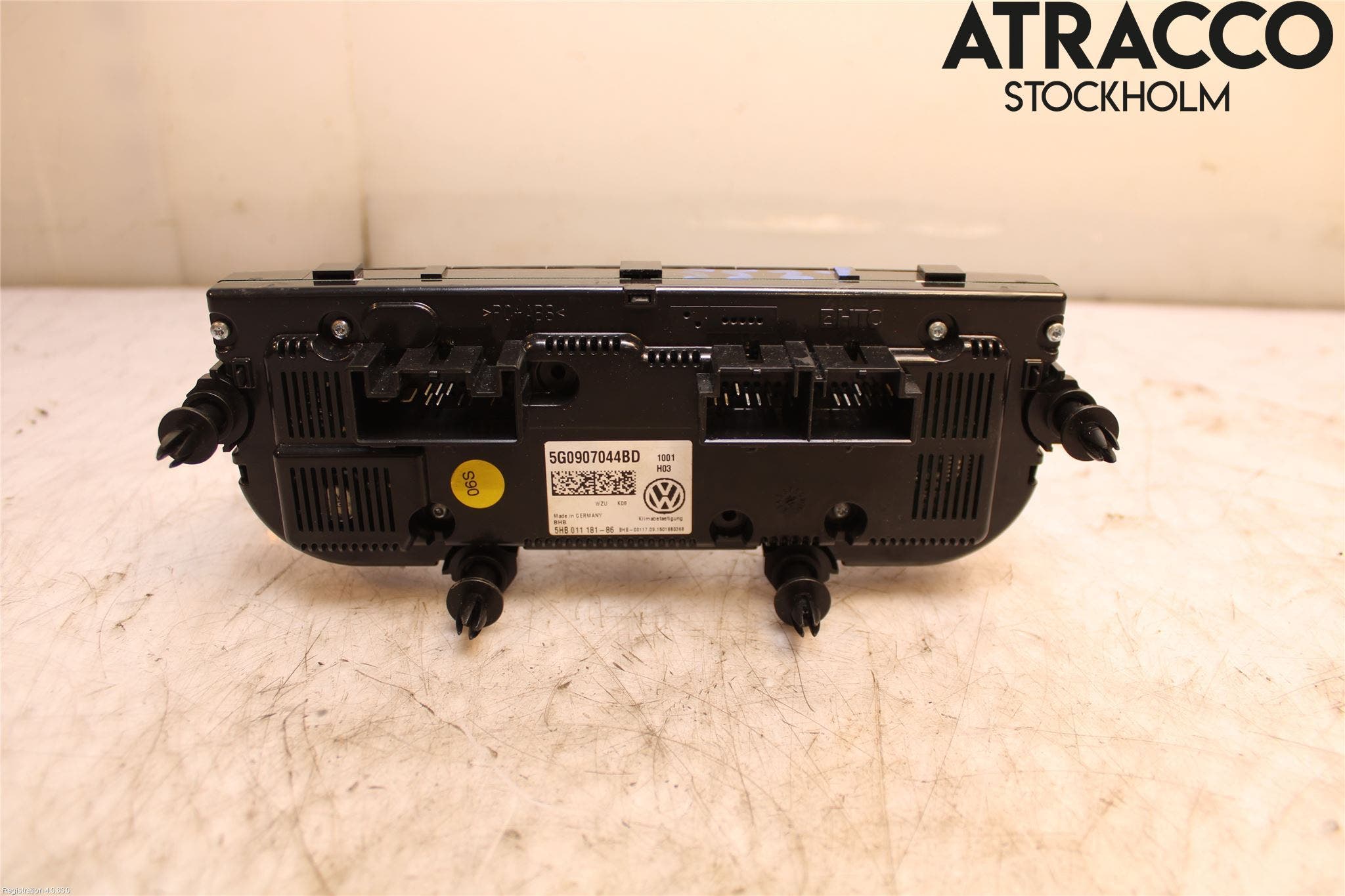 Volkswagen VW GOLF / E-GOLF VII 13-20 Ac Styrenhet Ac Manöveren