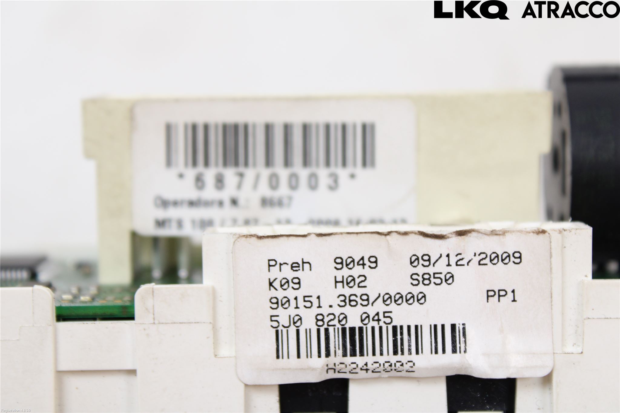 Skoda PRAKTIK Värmereglage