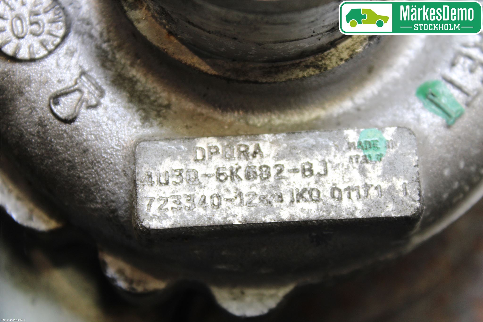 Peugeot 407 Turboaggregat