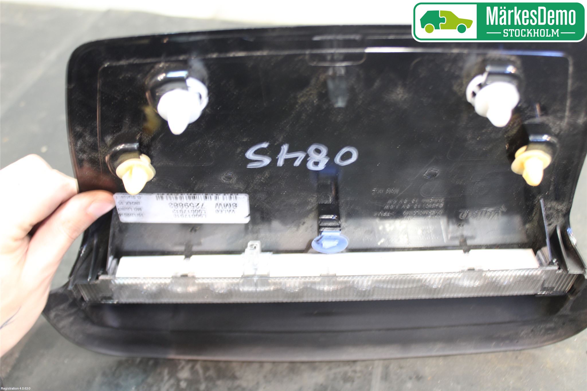 BMW 3 F30/F31/F80 12-19 Bromsljus Bakruta