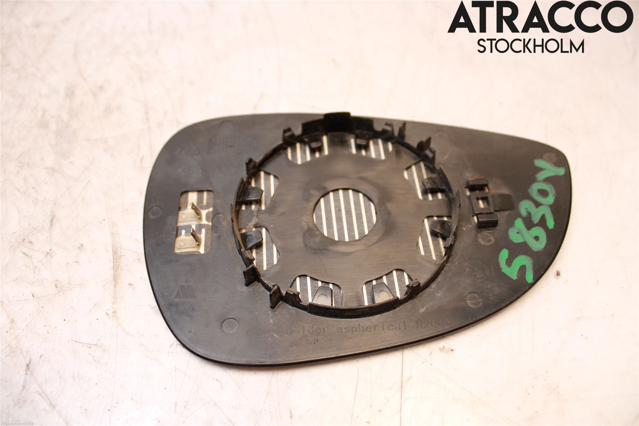 Ford FIESTA 09-12 Spegelglas Vä