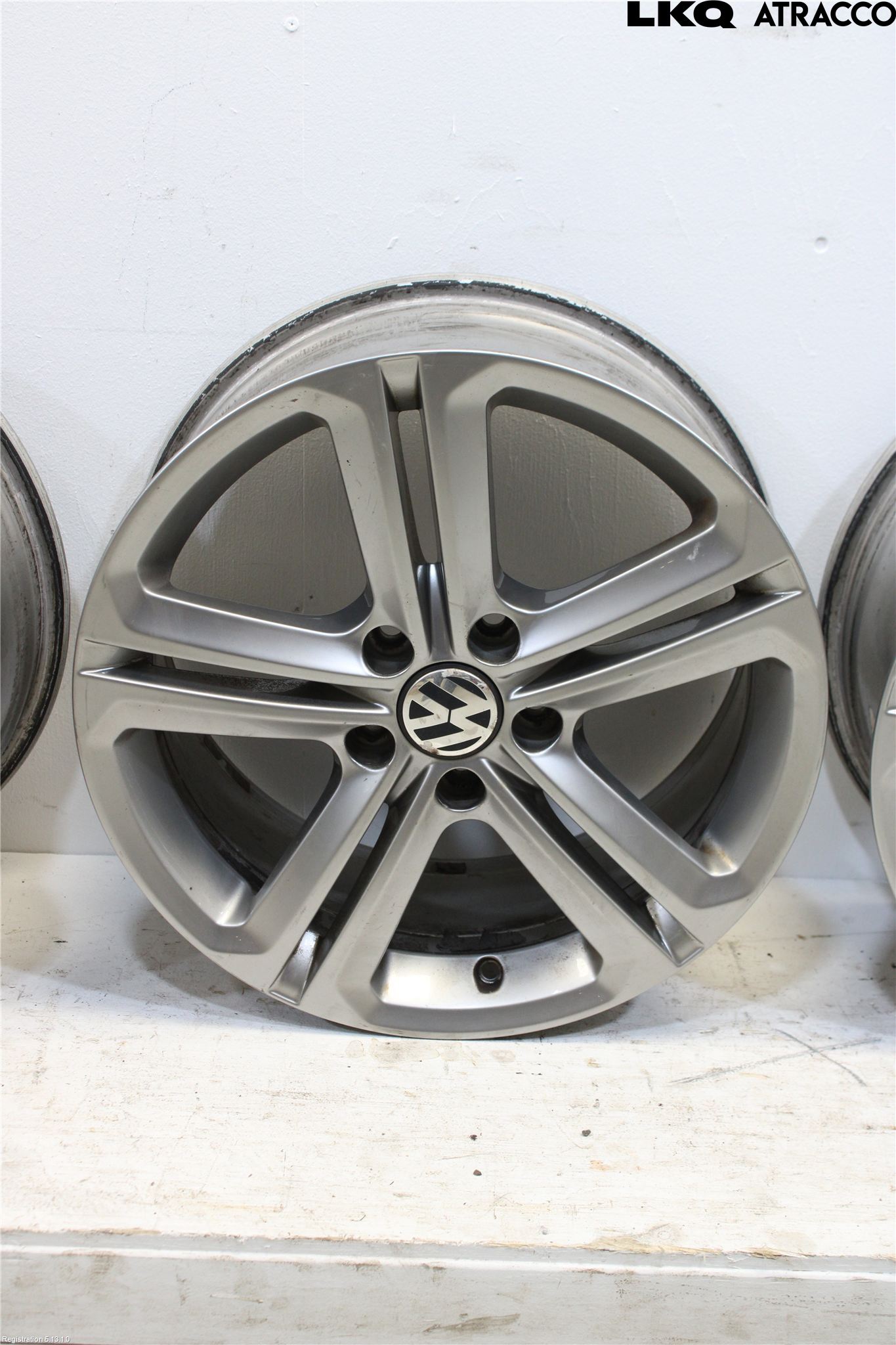 Volkswagen VW PASSAT 11-14 Fälgsats Aluminium