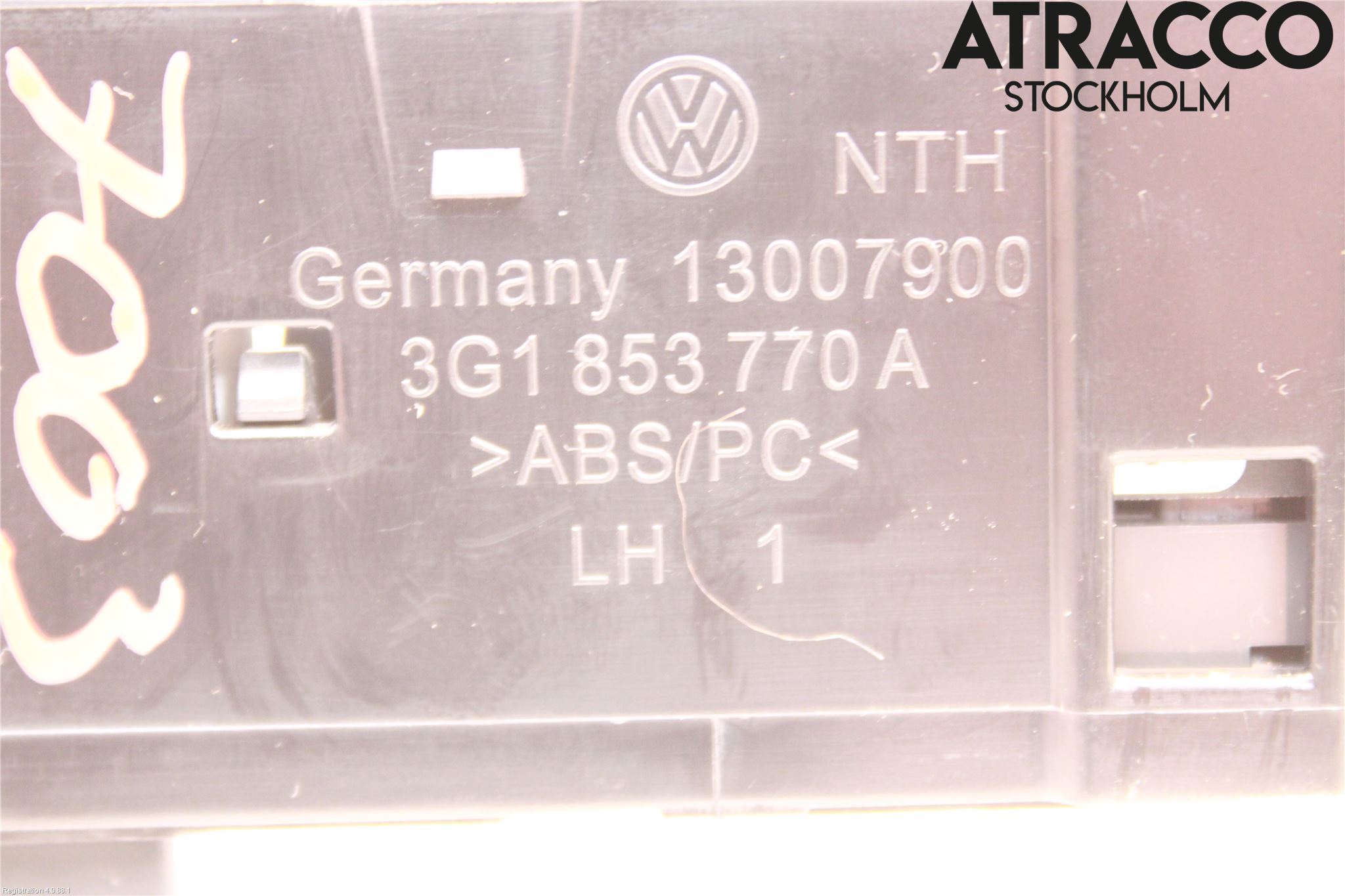 Volkswagen VW PASSAT 15-19 Strömställare Varnings