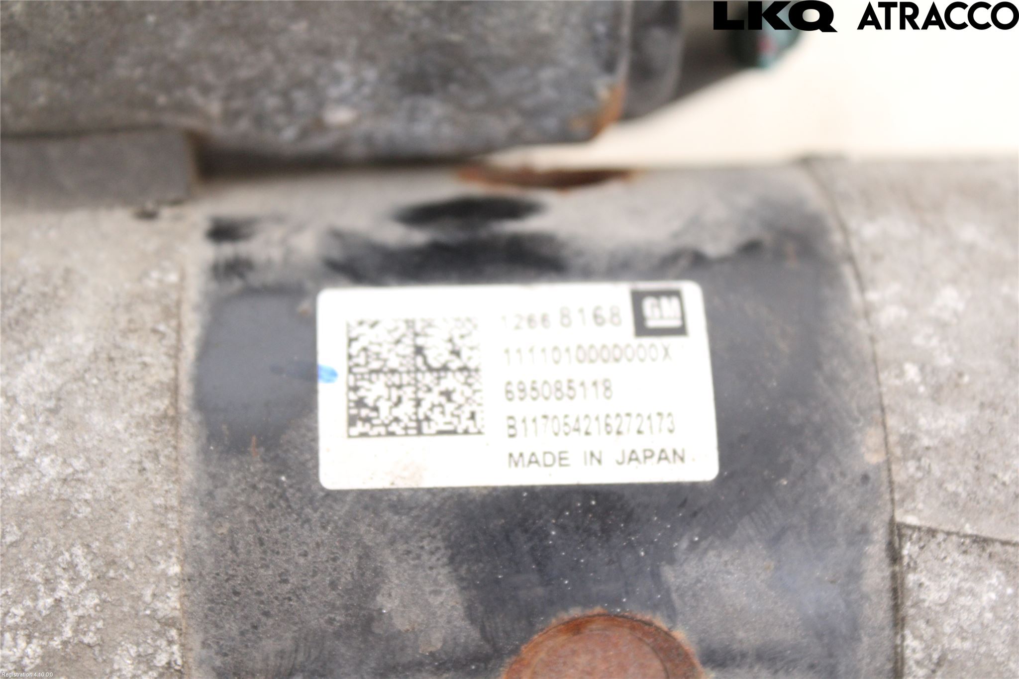 Opel ASTRA K 16-22 Startmotor
