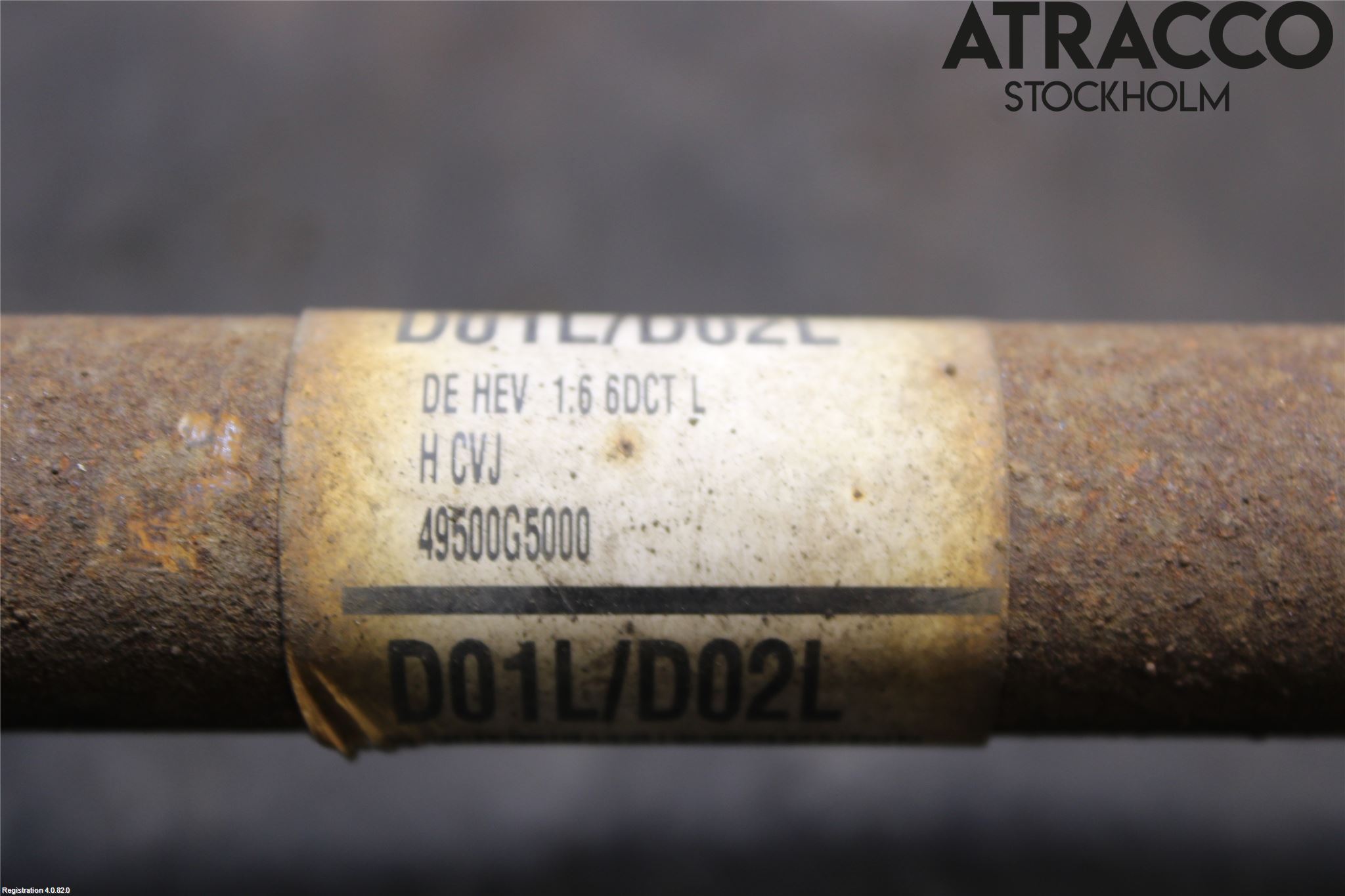 Kia NIRO (DE) 17-22 Drivaxel Fram Vänster