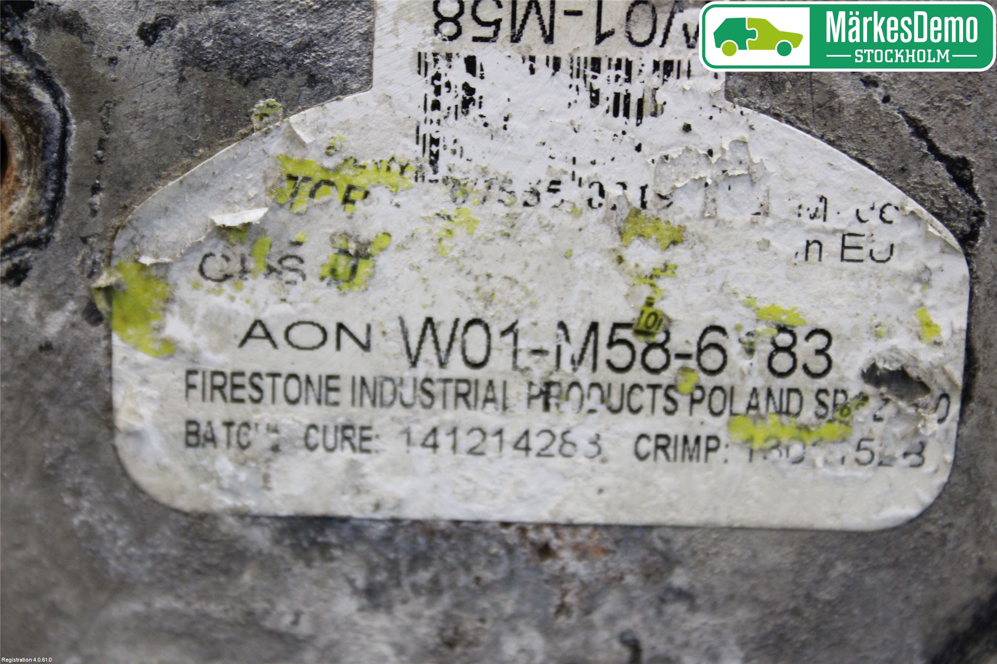 Ford TRANSIT    06-13 Nivå-Luftfjädring Bälg