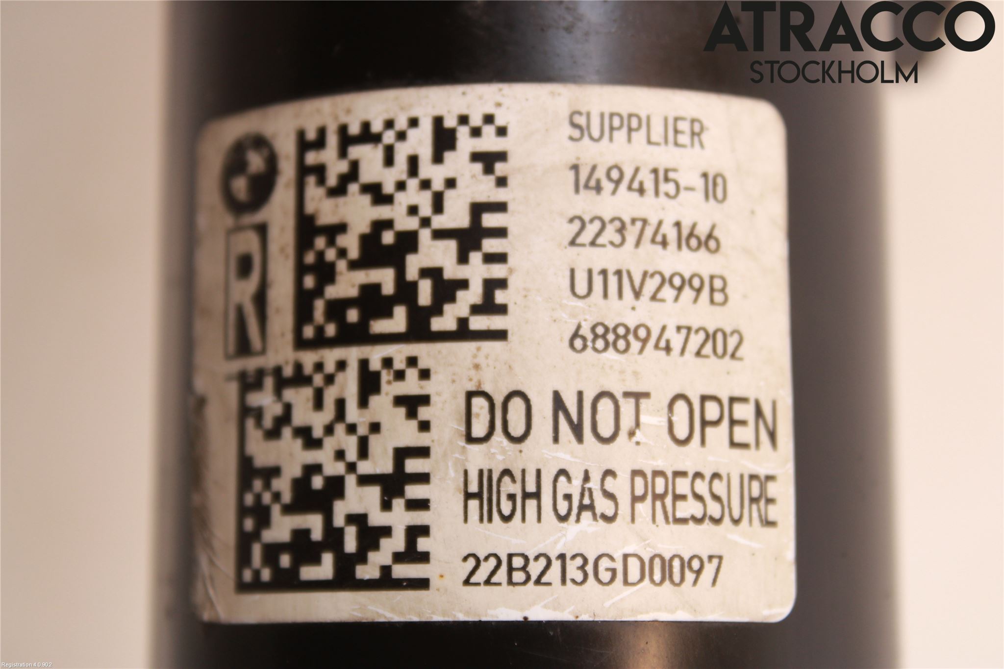 BMW X1/iX1 U11 23- Fjäderben Fram Höger