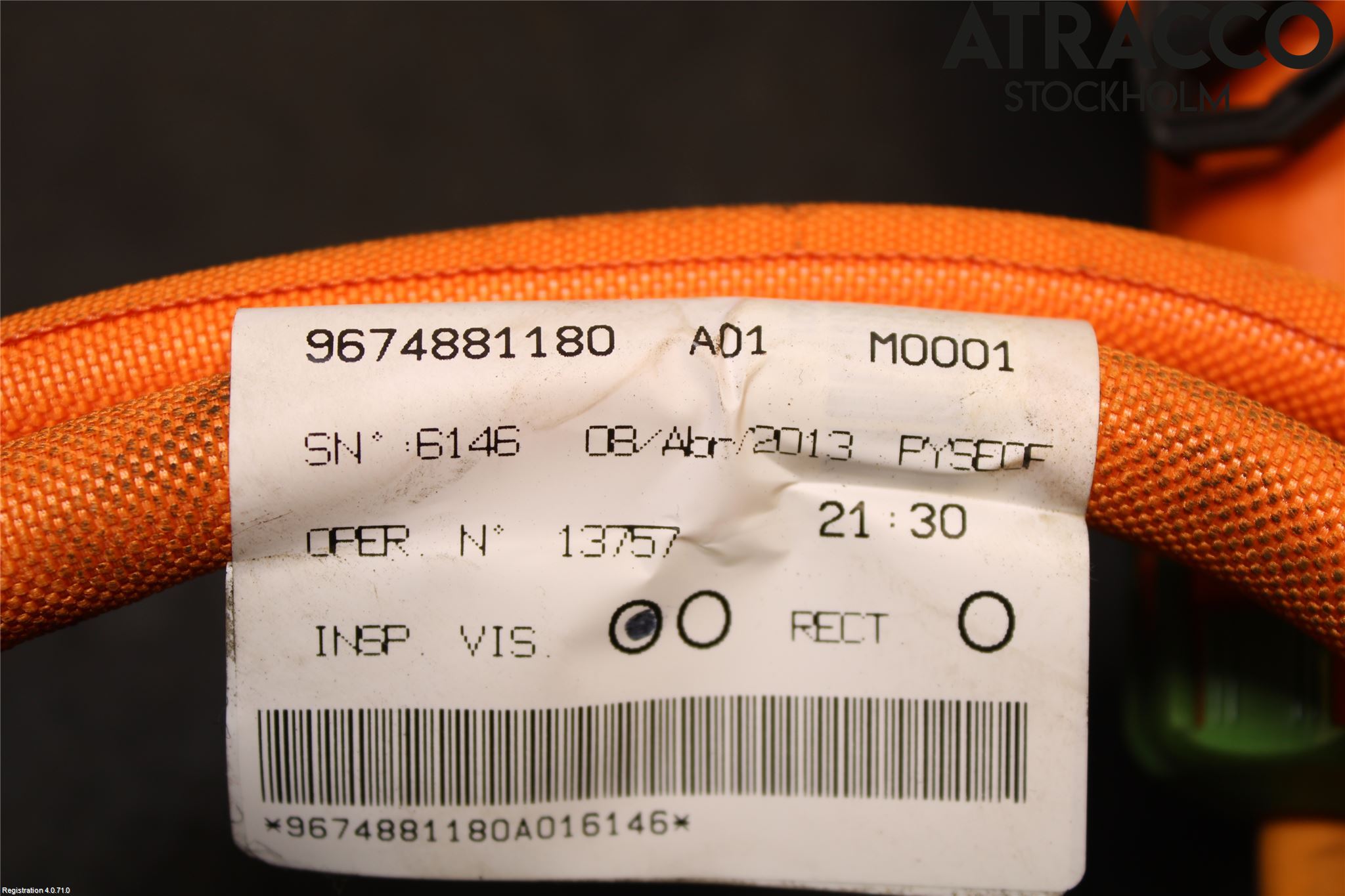 Citroen DS5 Batterikabel