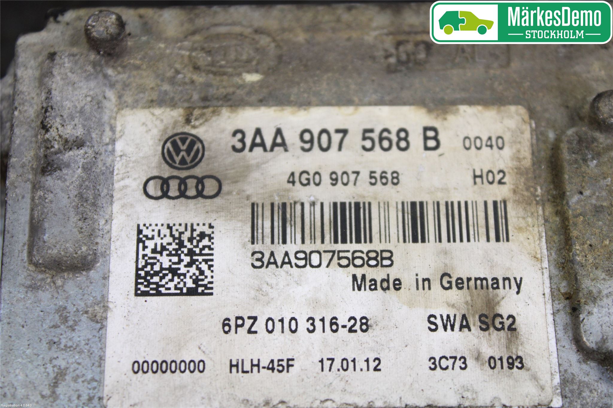 Volkswagen VW PASSAT CC 08-16 Styrenhet Övrigt