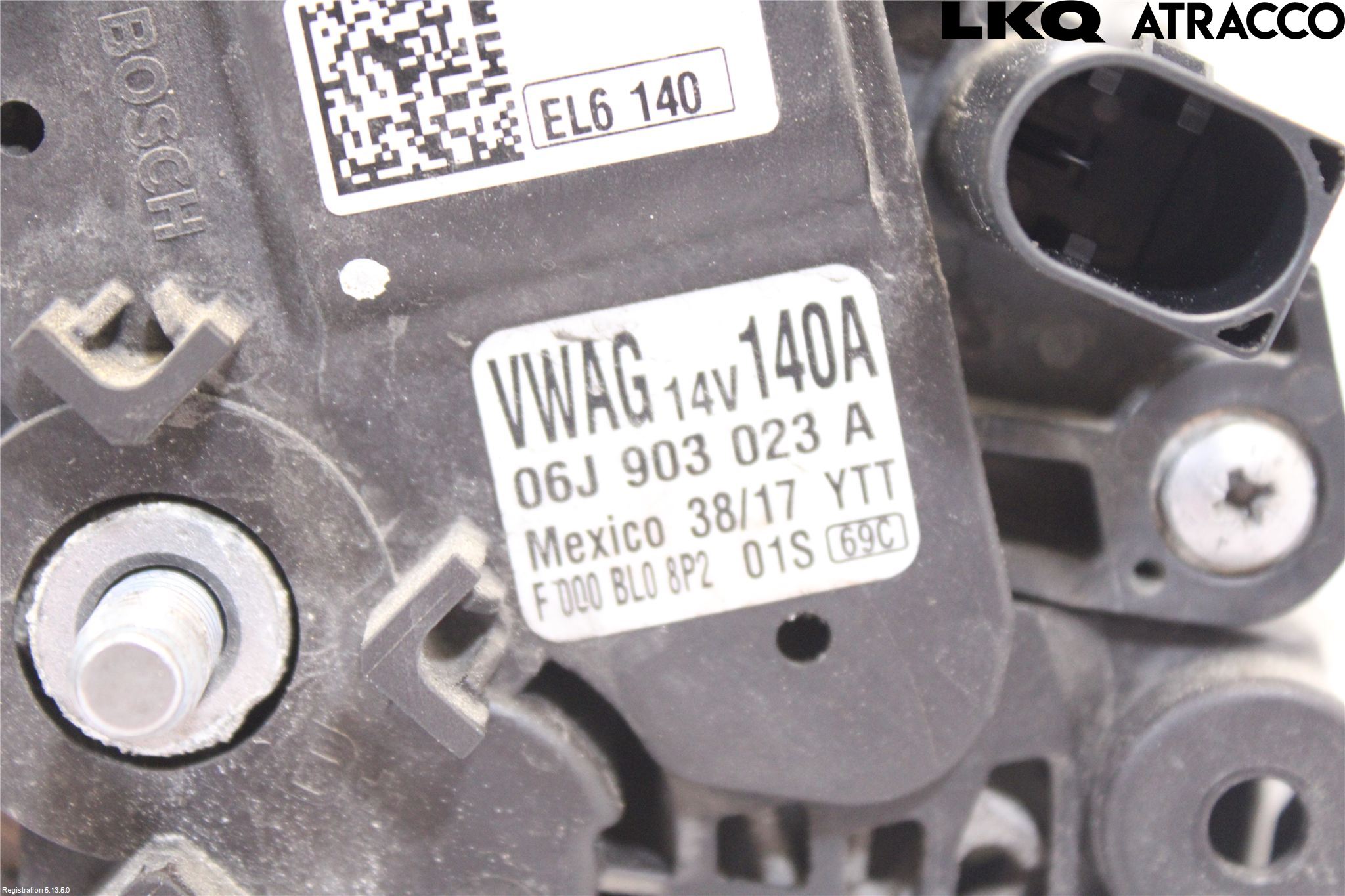 Volkswagen VW TIGUAN 16-24 Generator