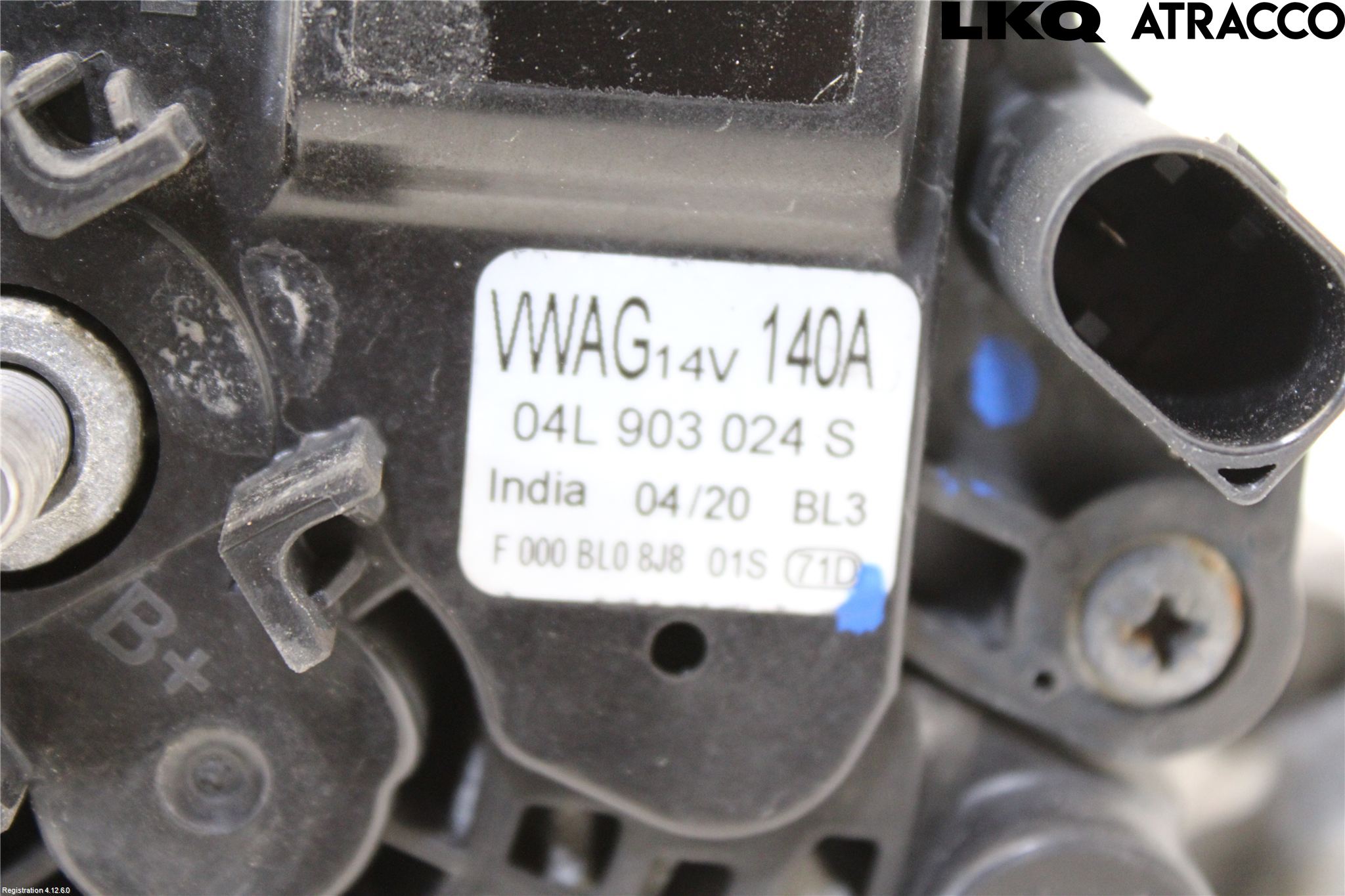 Volkswagen VW CADDY 16-20 Generator