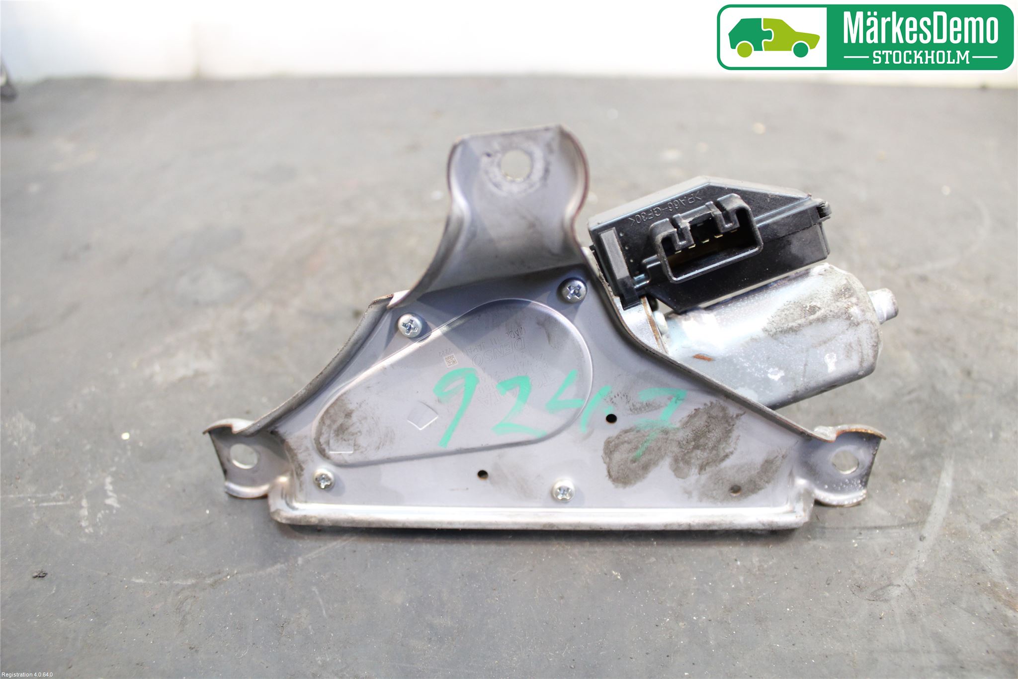 Toyota YARIS XP130 15-20 Torkarmotor Baklucka