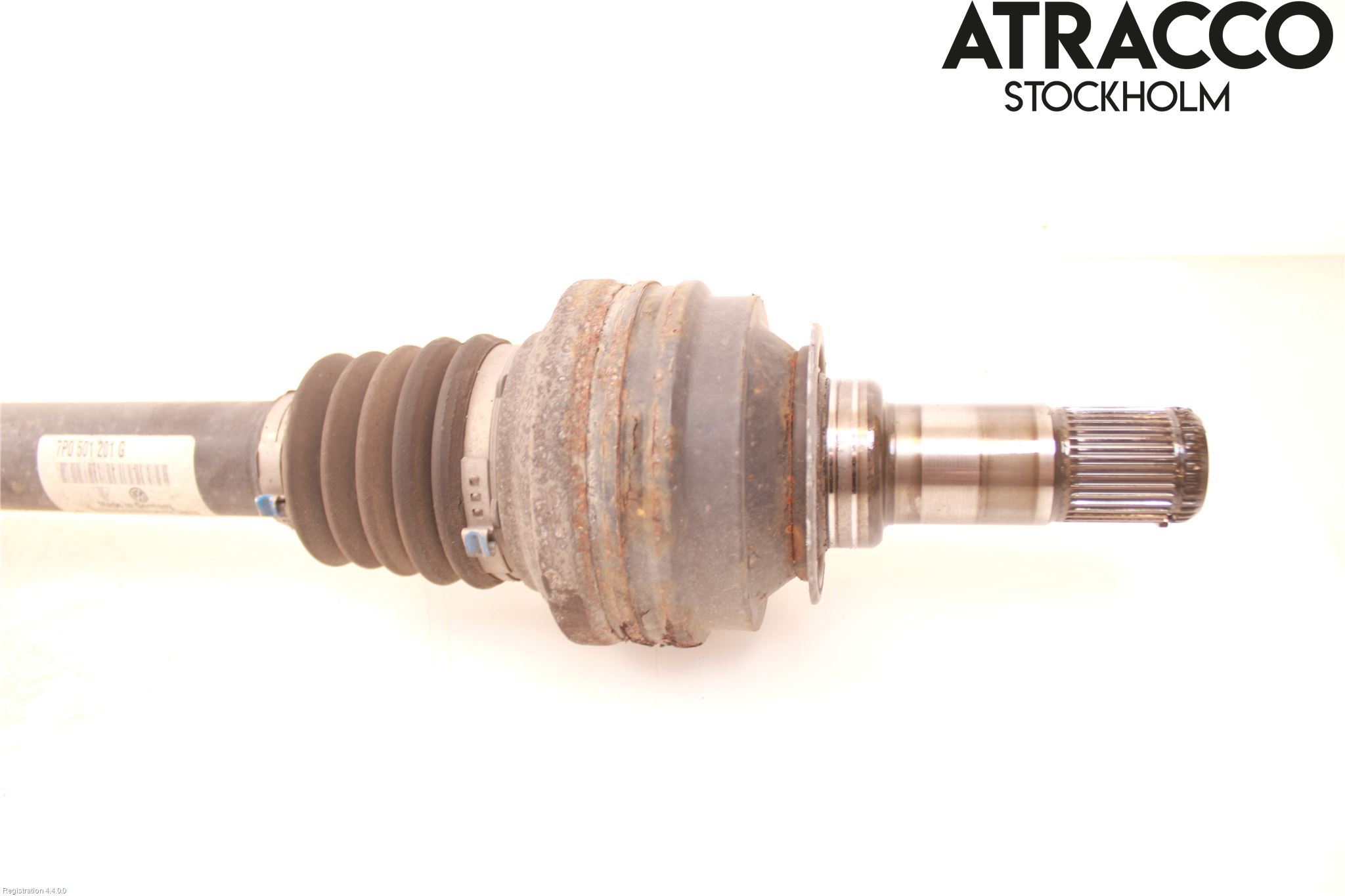 Volkswagen VW TOUAREG 7L 03-10 Drivaxel Bak Höger