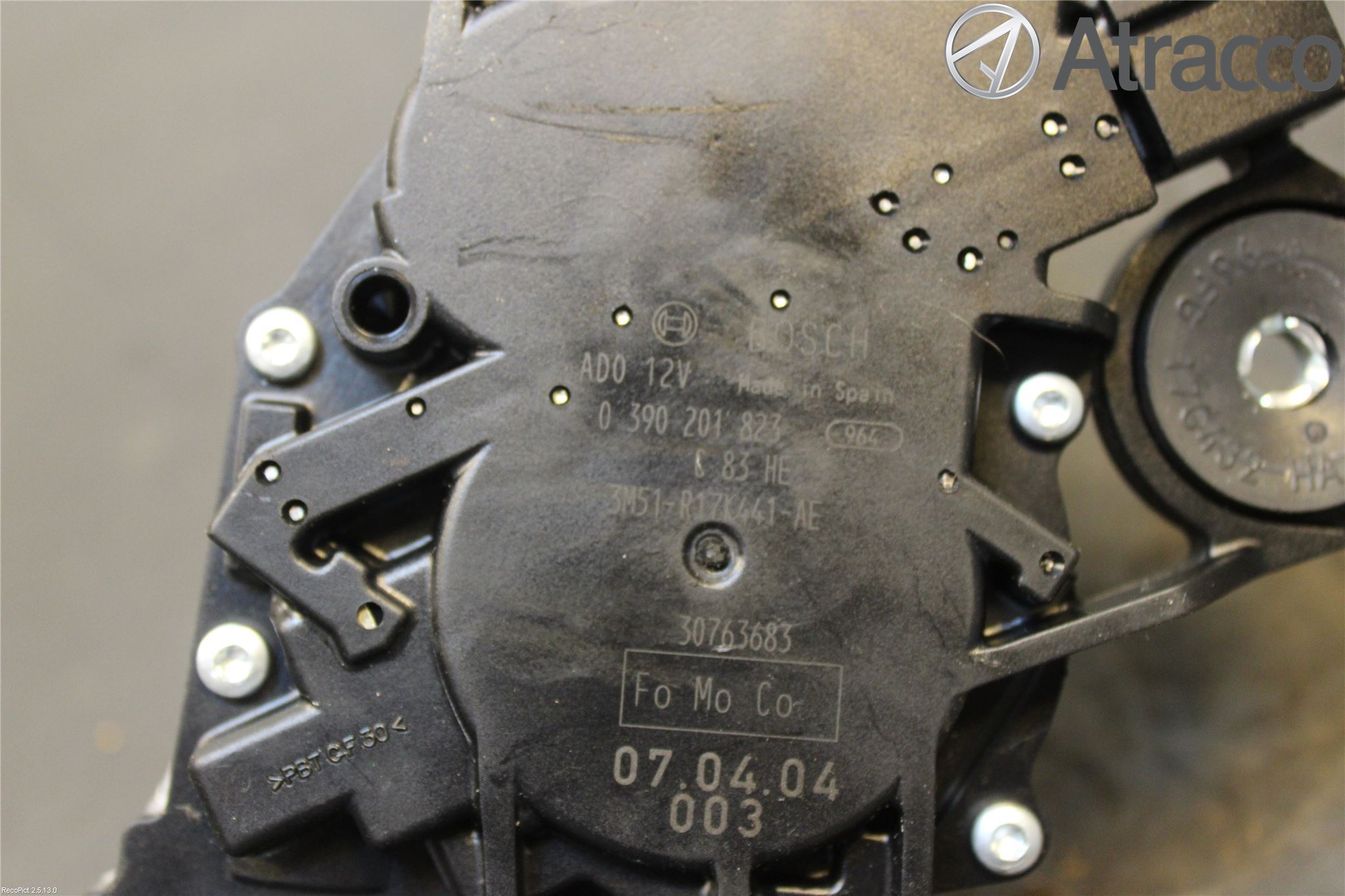 Volvo V50 04-07 Torkarmotor Baklucka