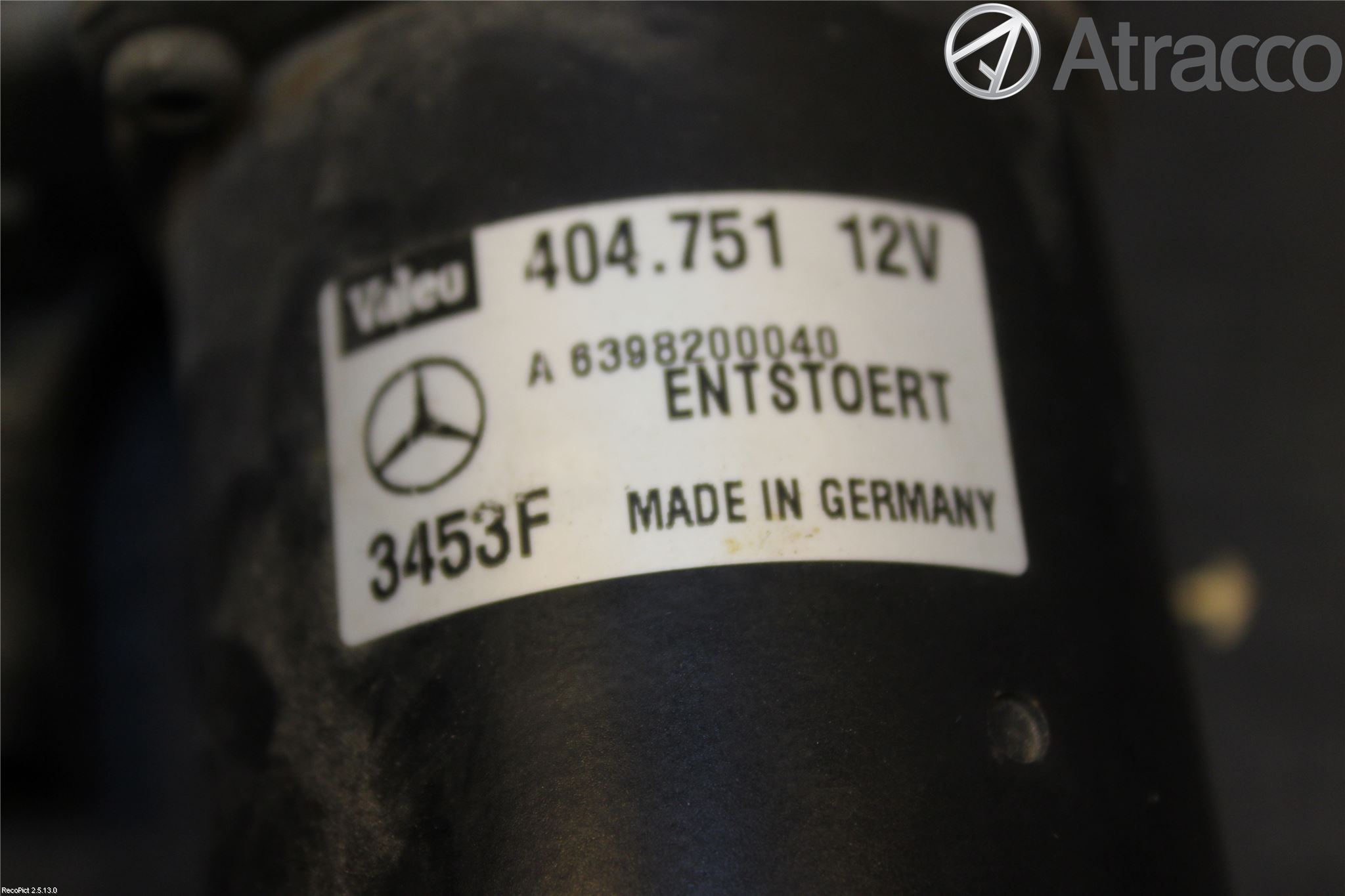 Mercedes-Benz MB VITO/VIANO (W639) 04-14 Torkarmotor Vindruta