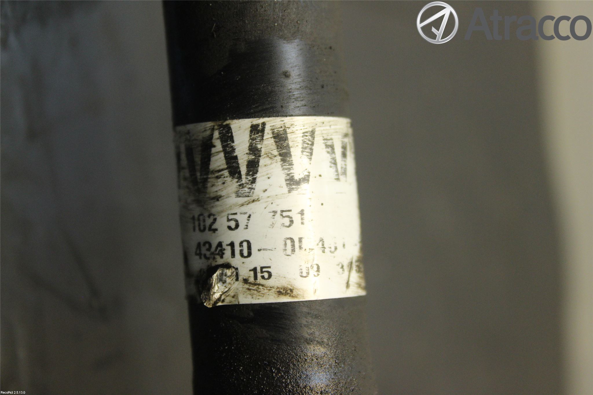 Toyota YARIS XP130 15-20 Drivaxel Fram Höger