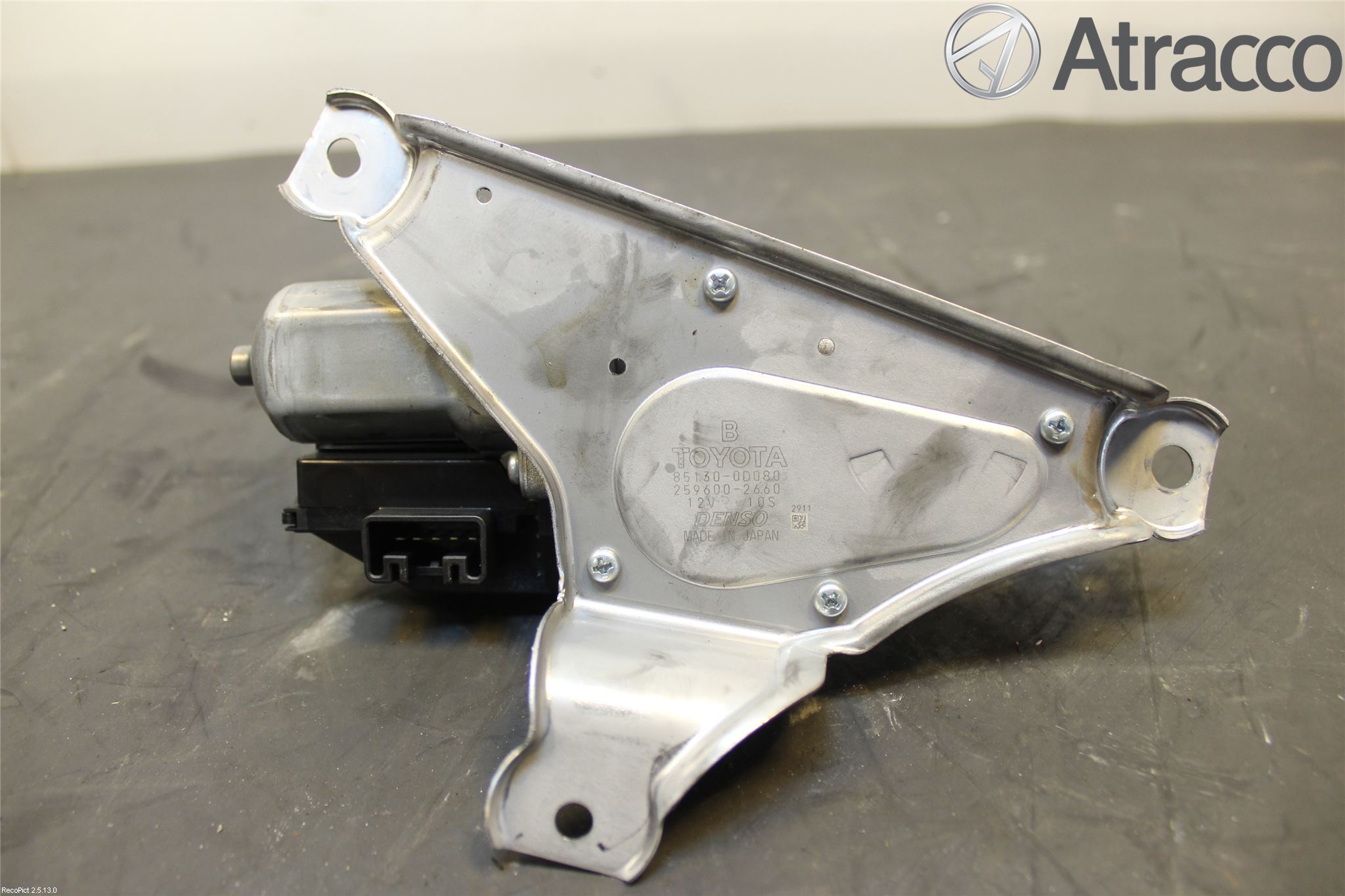 Toyota YARIS XP130 15-20 Torkarmotor Baklucka