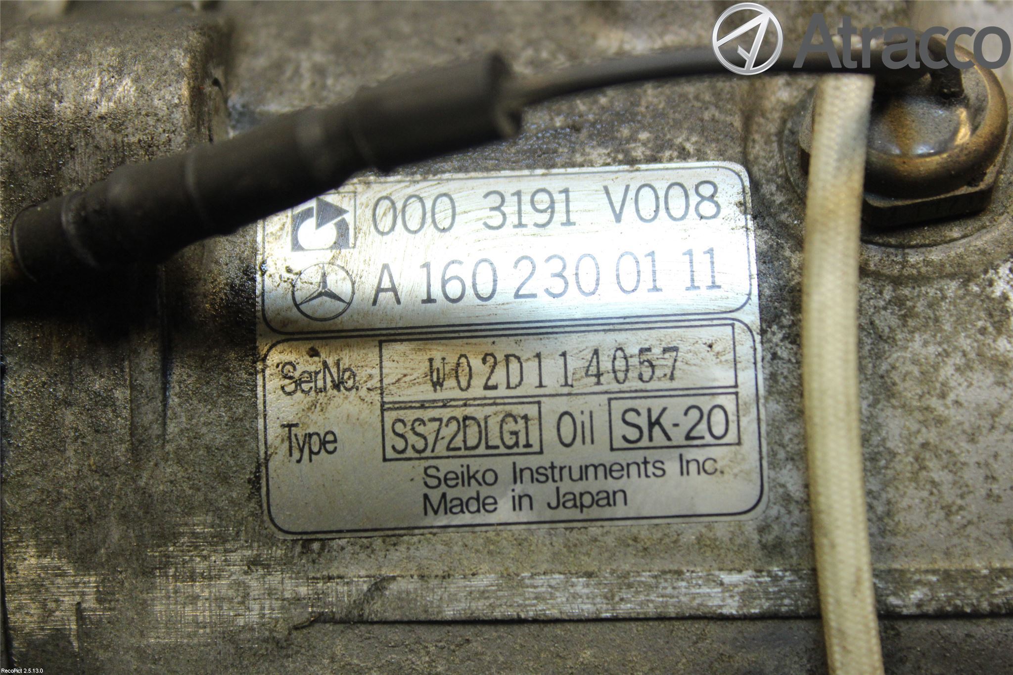 Smart FORTWO I 99-07 Ac Kompressor