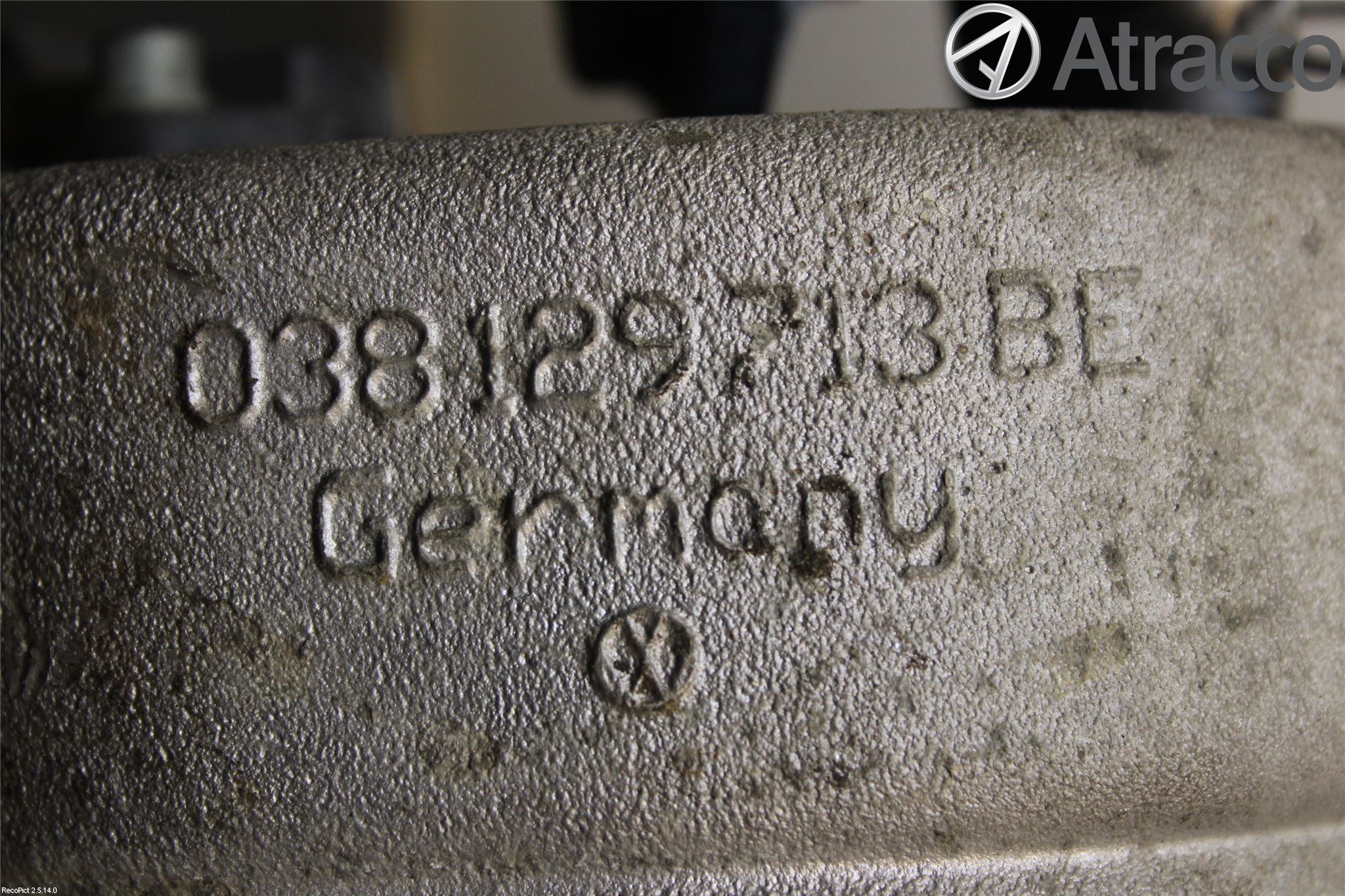 Volkswagen VW CADDY      04-10 Grenrör Insug