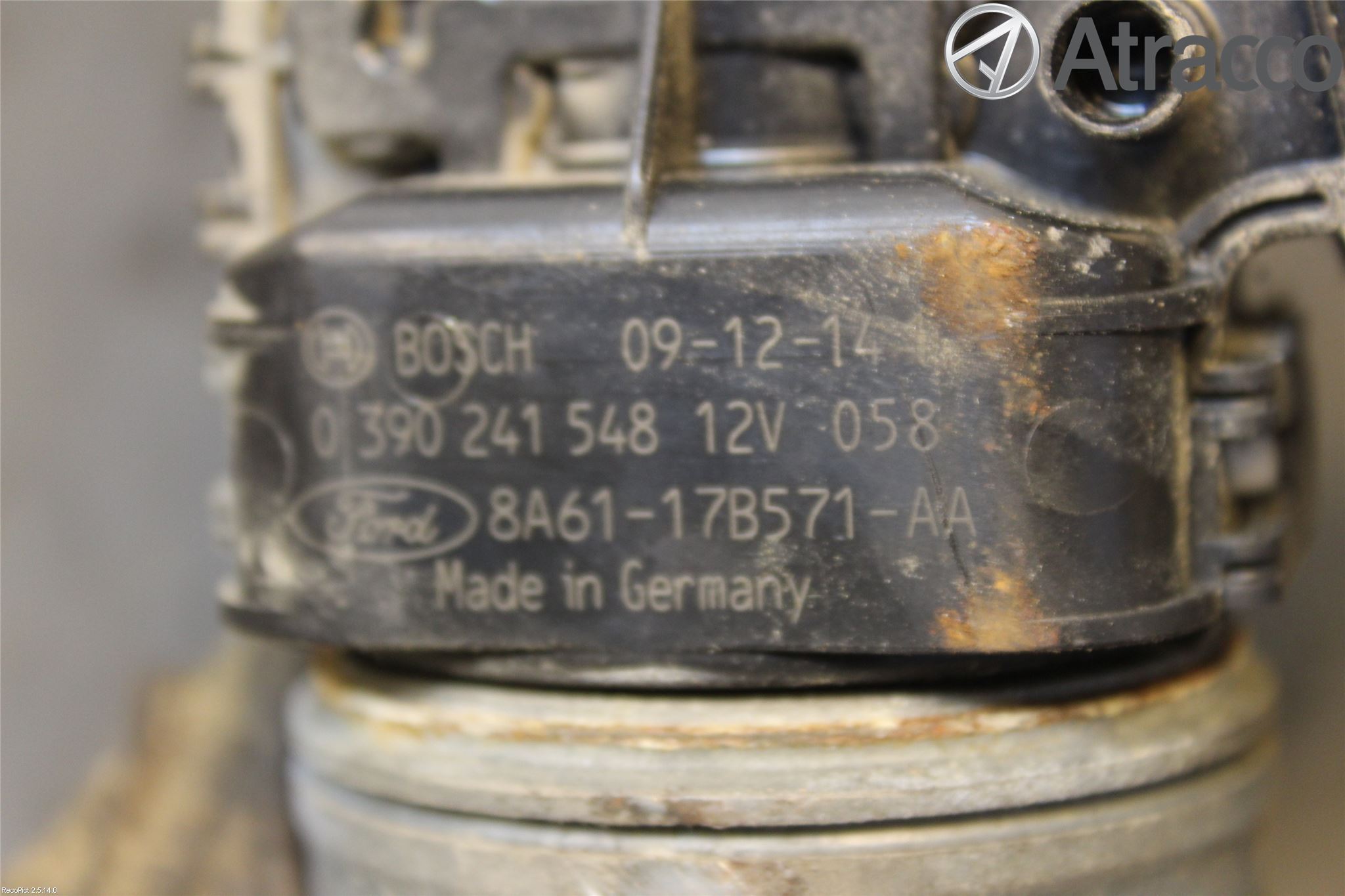 Ford FIESTA 09-12 Torkarmotor Vindruta