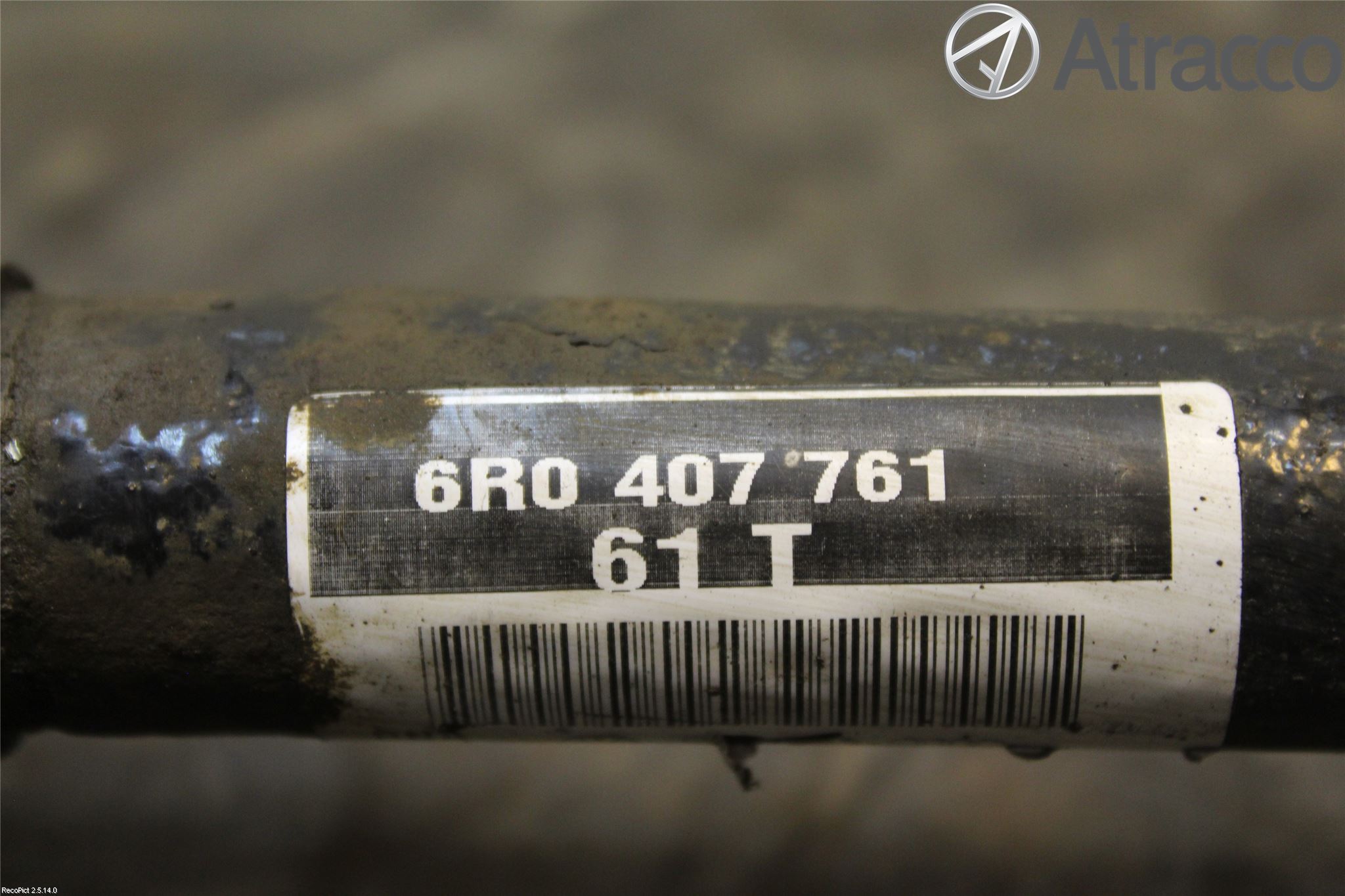 Volkswagen VW POLO 10-17 Drivaxel Fram Vänster