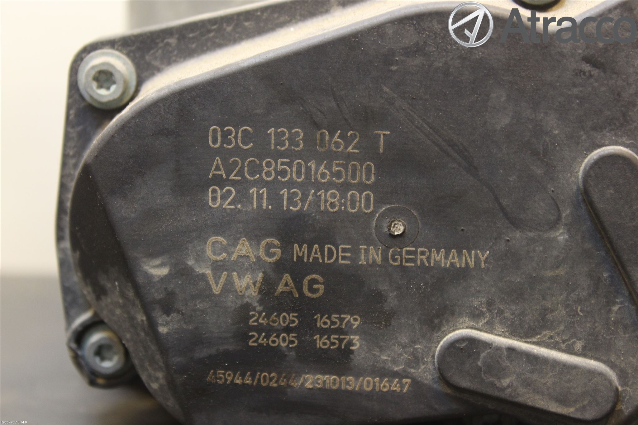 Volkswagen VW POLO 10-17 Injspjällhus