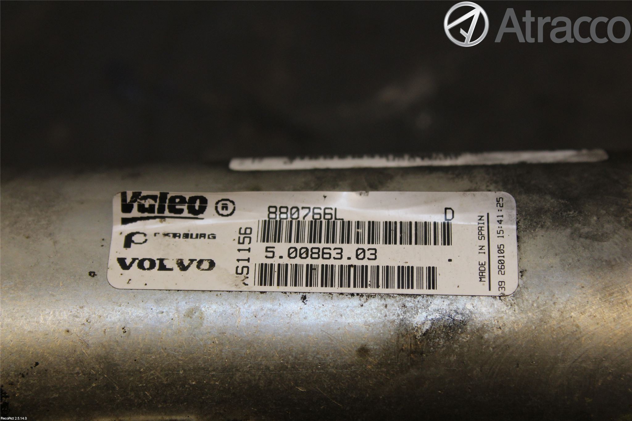 Volvo XC70 05-07 Avgaskylare