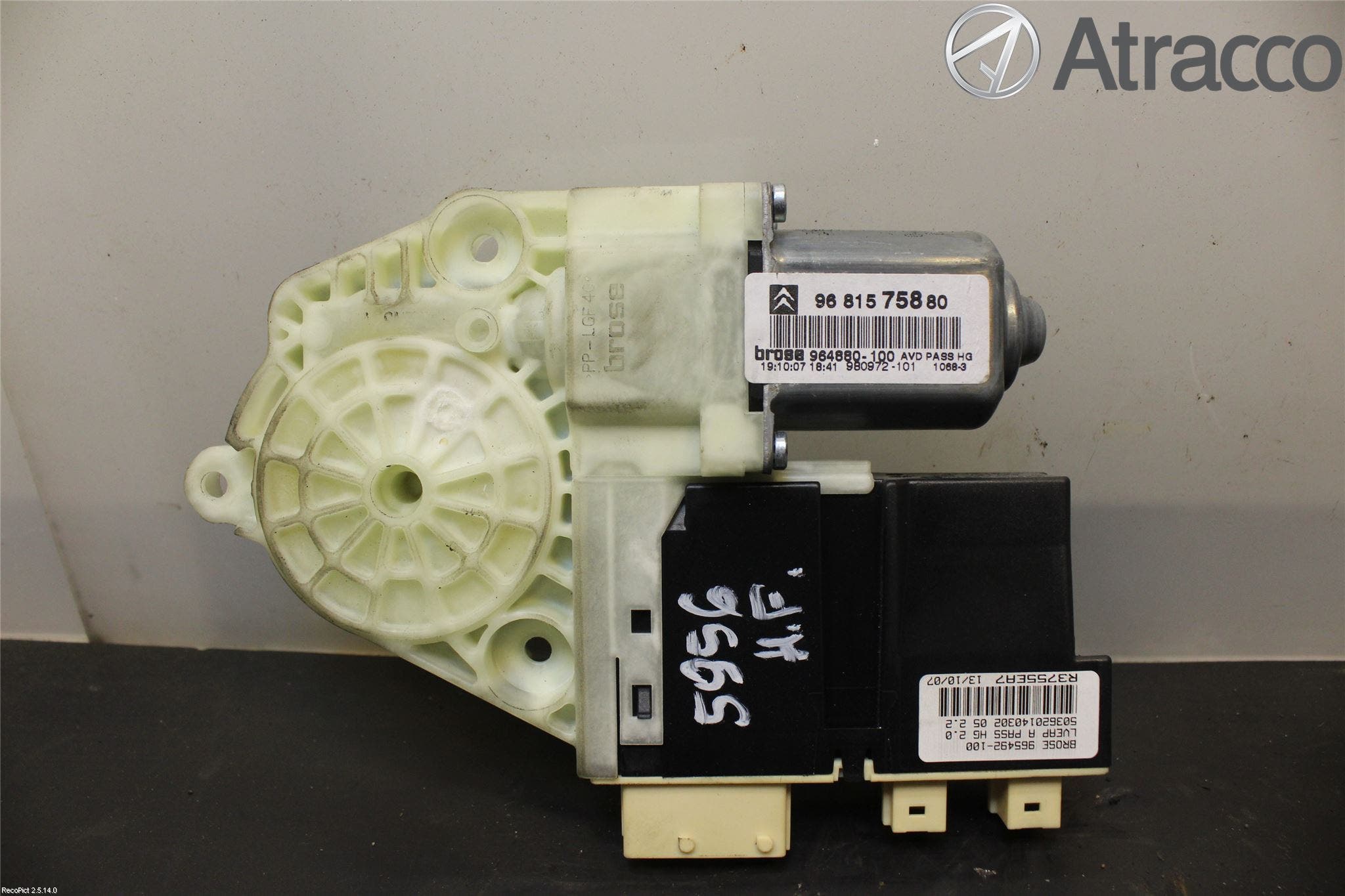 Citroen C4 I 05-10 Fönsterhissmotor