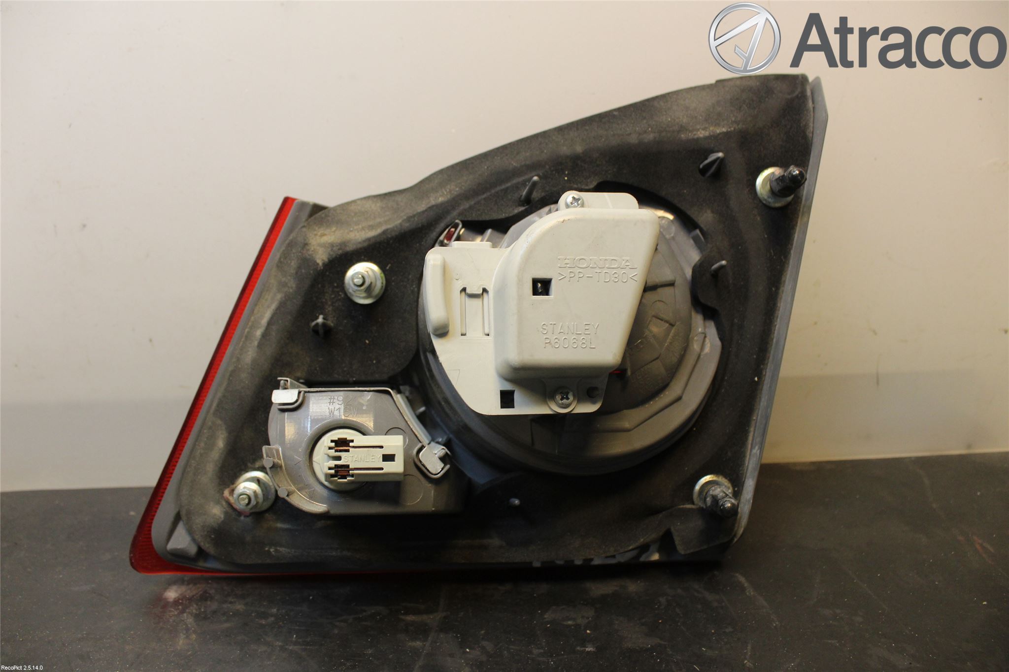 Honda CIVIC 06-11 Bakljus Lucka Vä