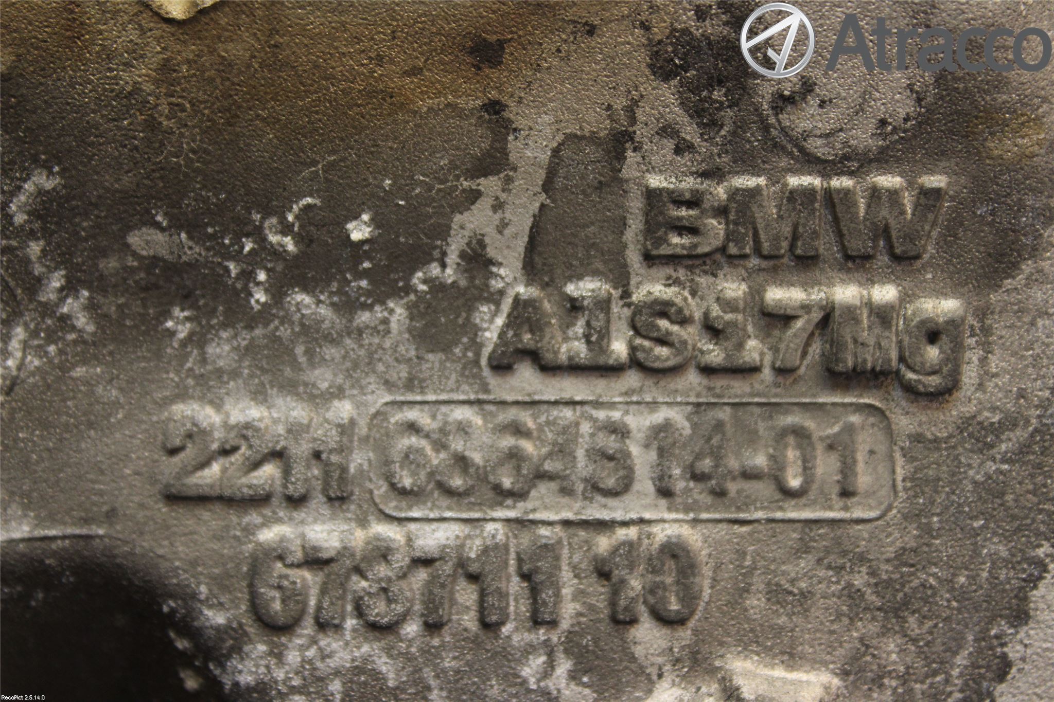 BMW X5 F15 13-18 Motorfäste