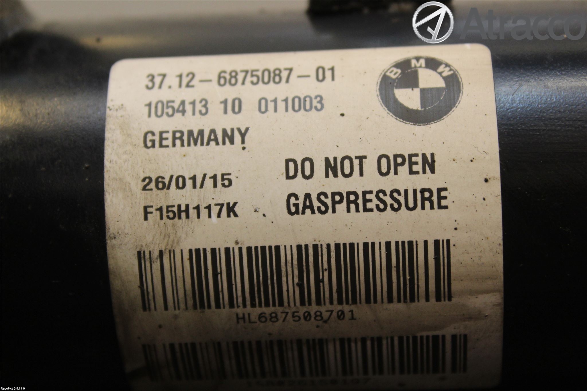 BMW X5 F15 13-18 Stötdämpare Bak