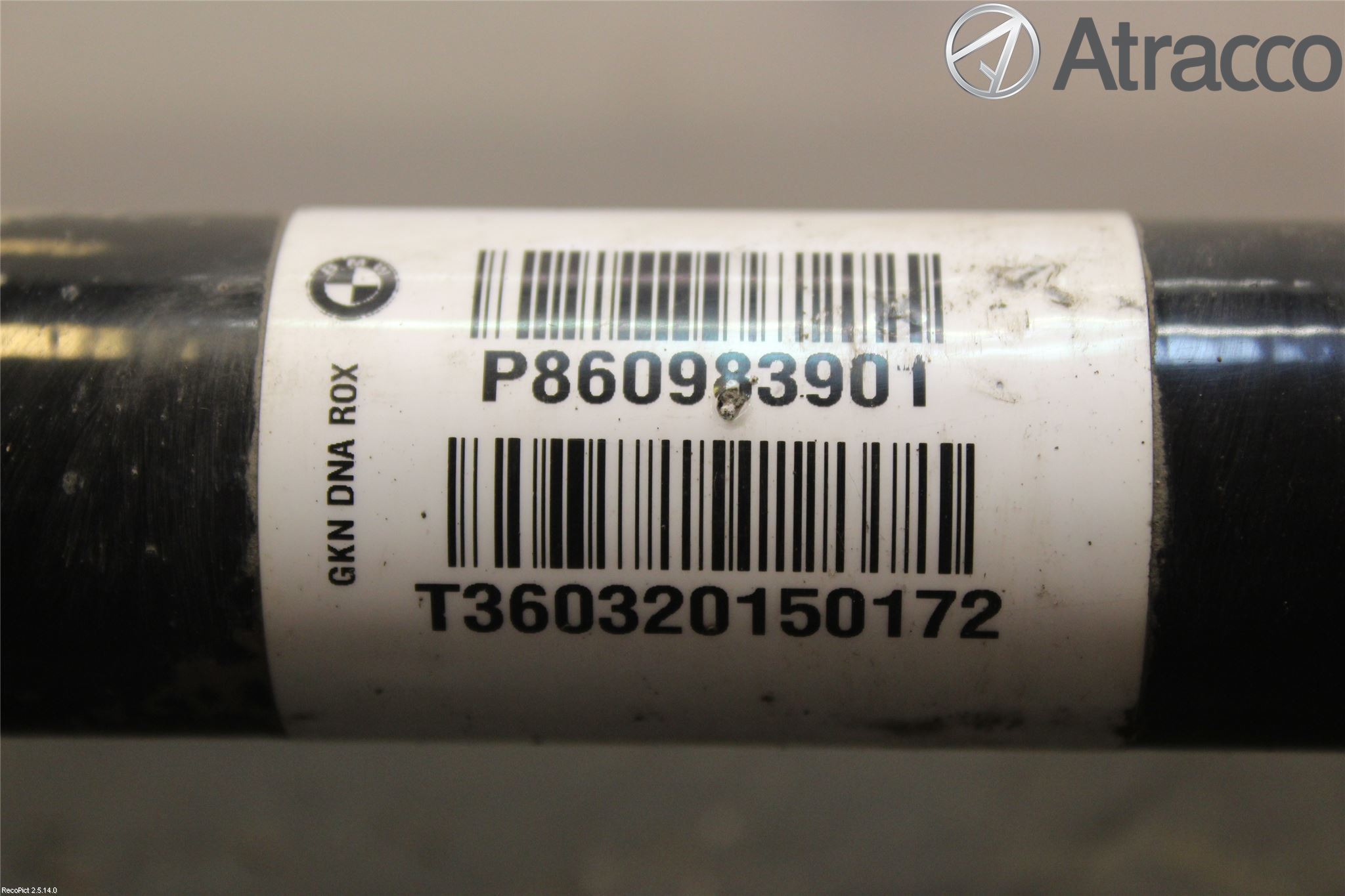 BMW X5 F15 13-18 Drivaxel Bak Vänster
