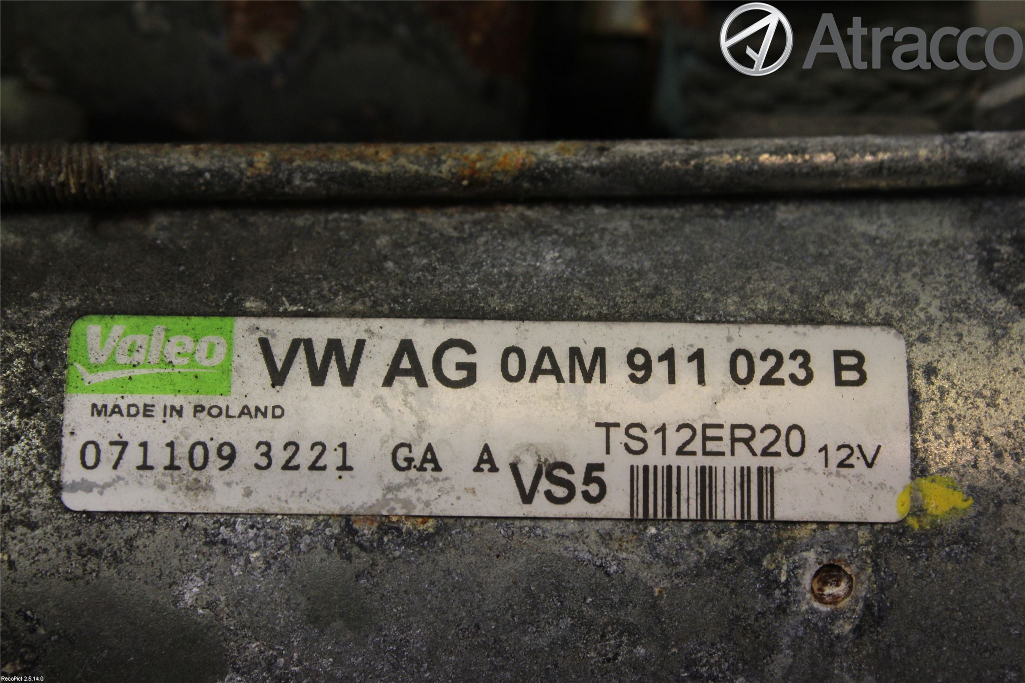 Volkswagen VW PASSAT 05-11 Startmotor