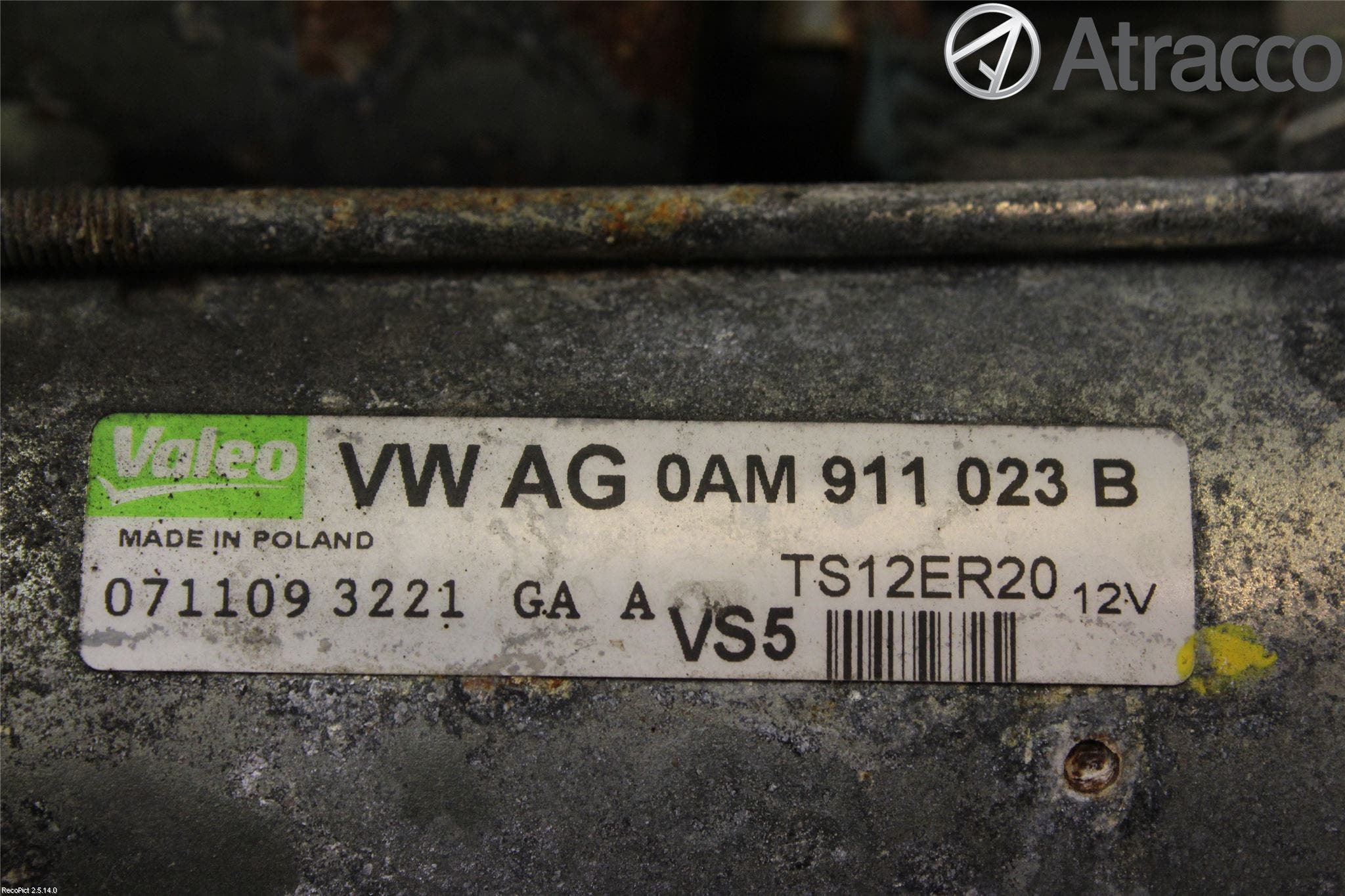 Volkswagen VW PASSAT 05-11 Startmotor