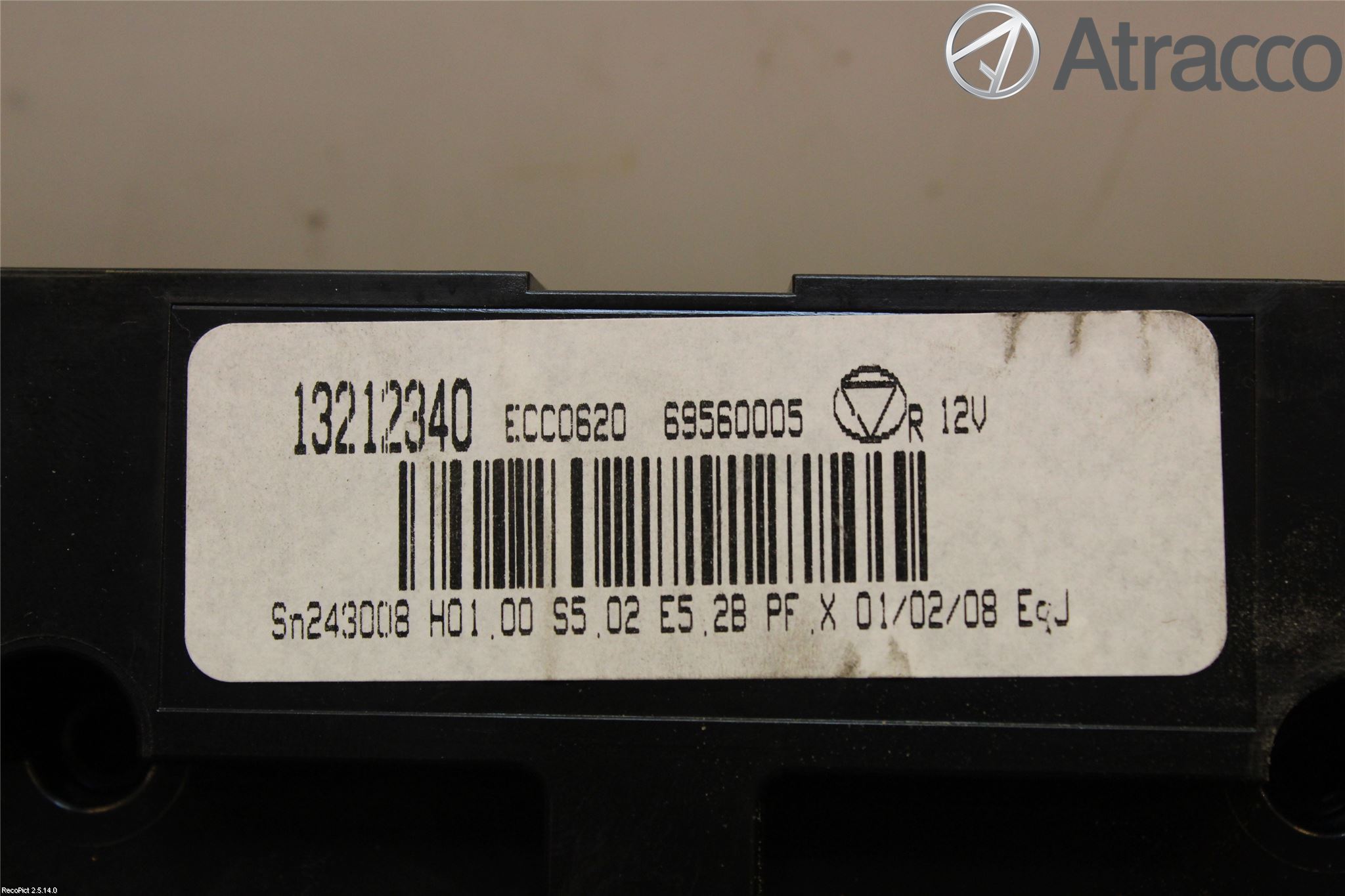 Opel VECTRA C 06-08 Ac Styrenhet Ac Manöveren