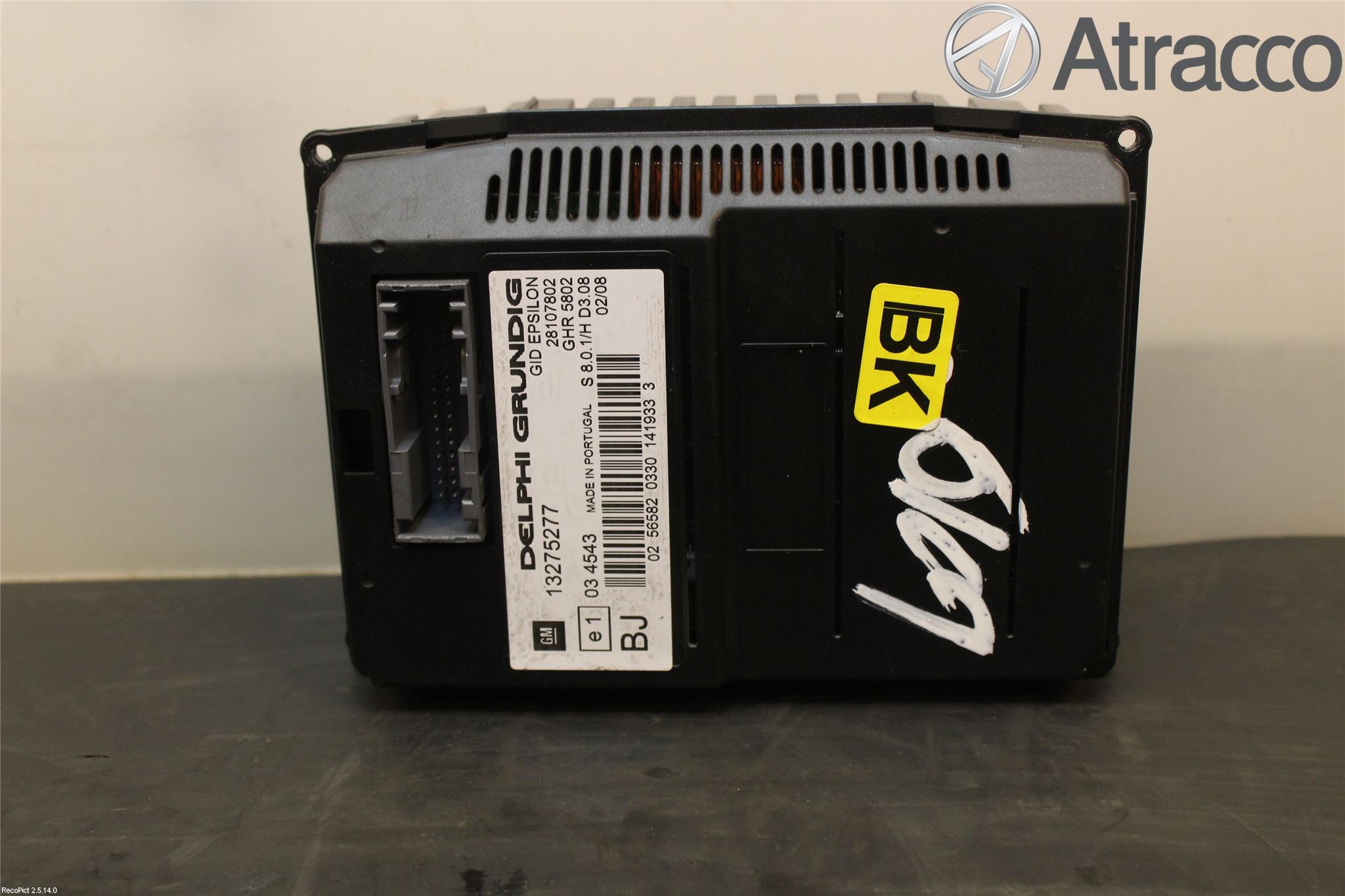 Opel VECTRA C 06-08 Färddator