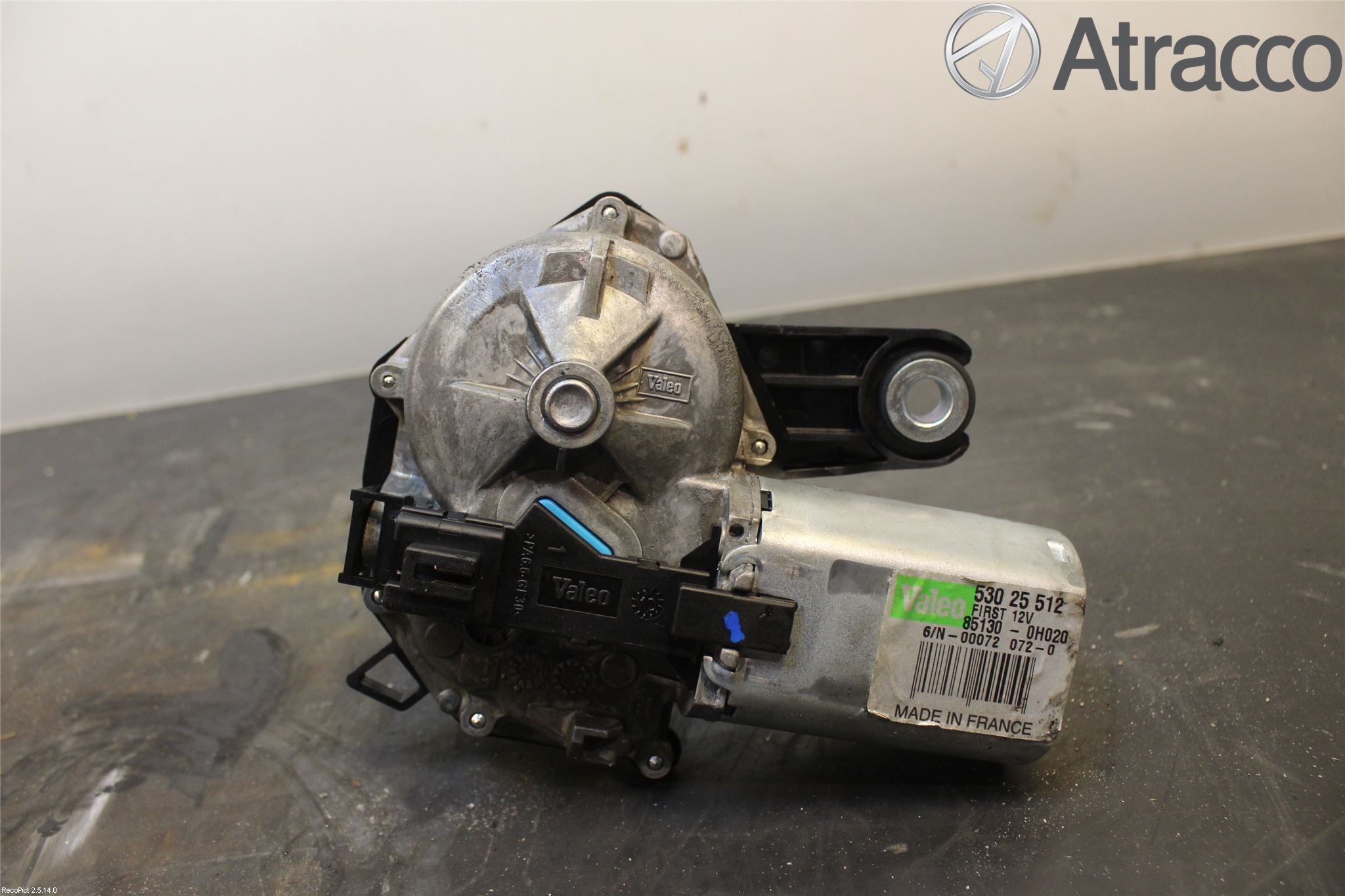 Peugeot 107 Torkarmotor Baklucka