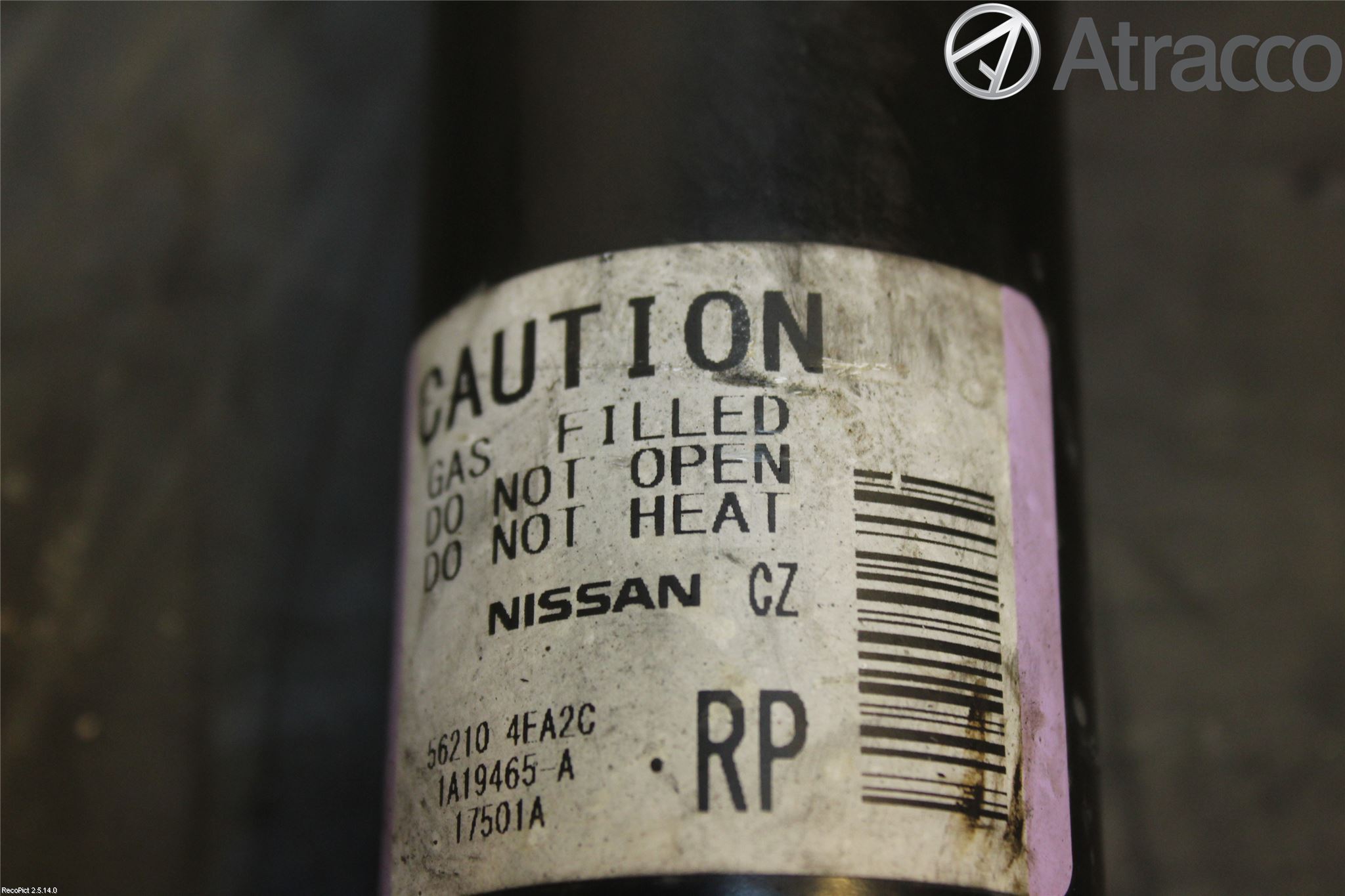 Nissan QASHQAI 14-17 Stötdämpare Bak