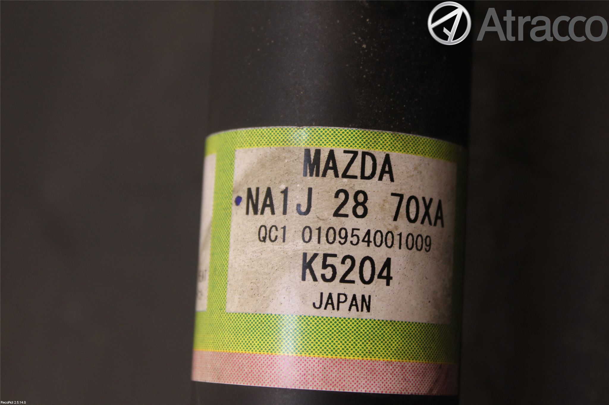 Mazda MX-5 IV (ND/ND2/ND3) MIATA 15- Fjäderben Bak Vänster