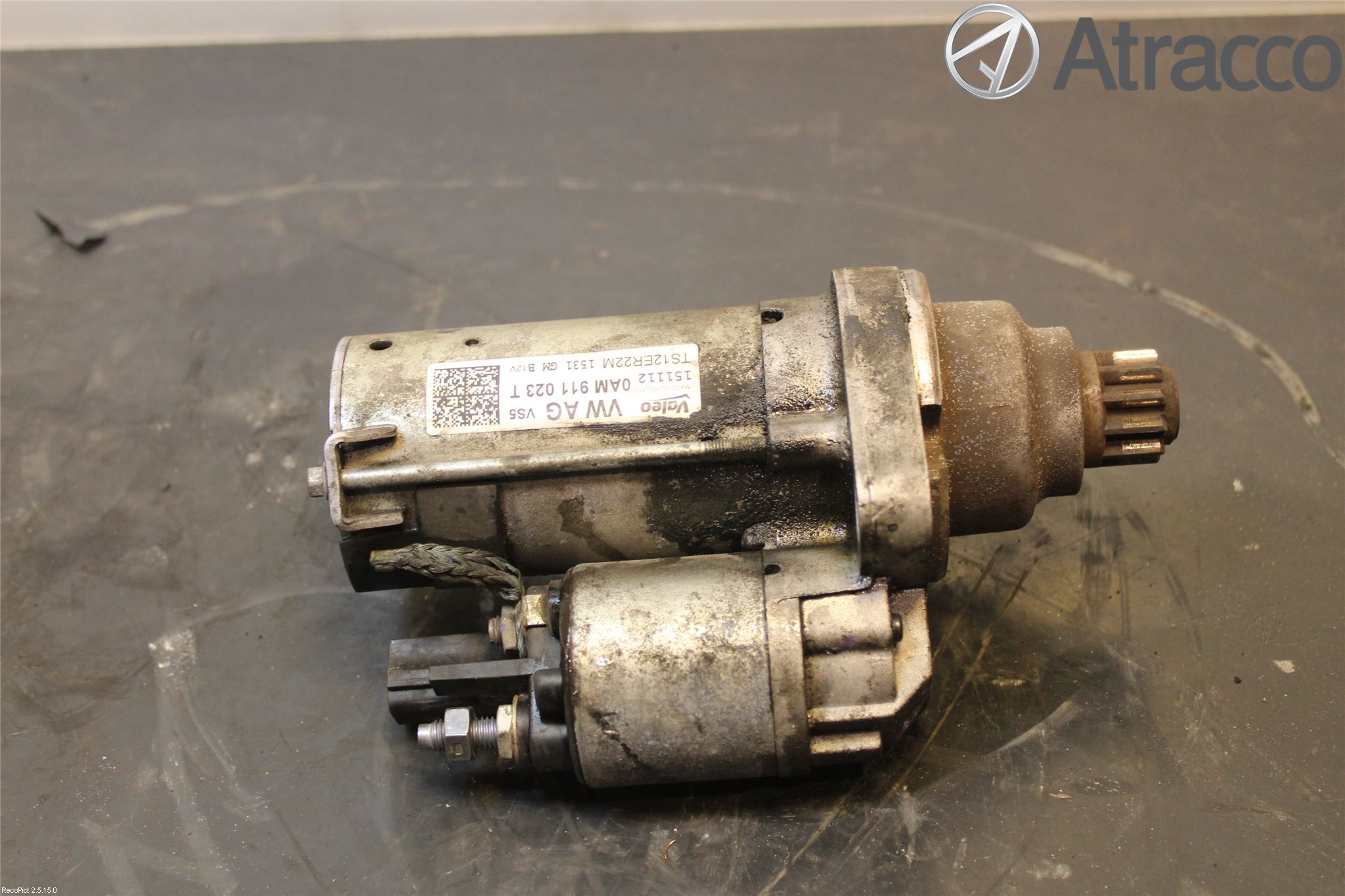 Volkswagen VW TOURAN 10-15 Startmotor