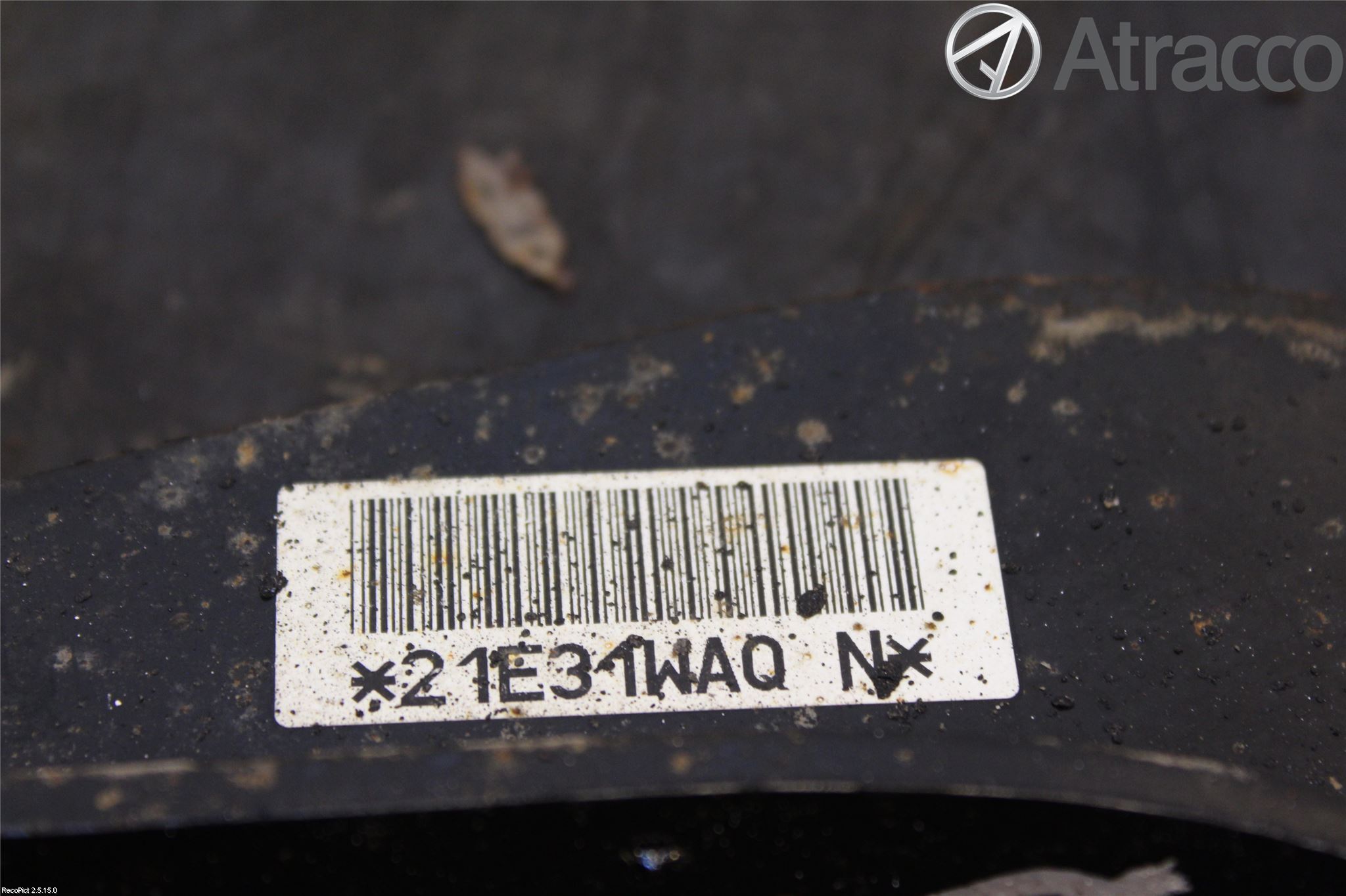 Volkswagen VW PASSAT 11-14 Bärarm Bak Övre Vänster