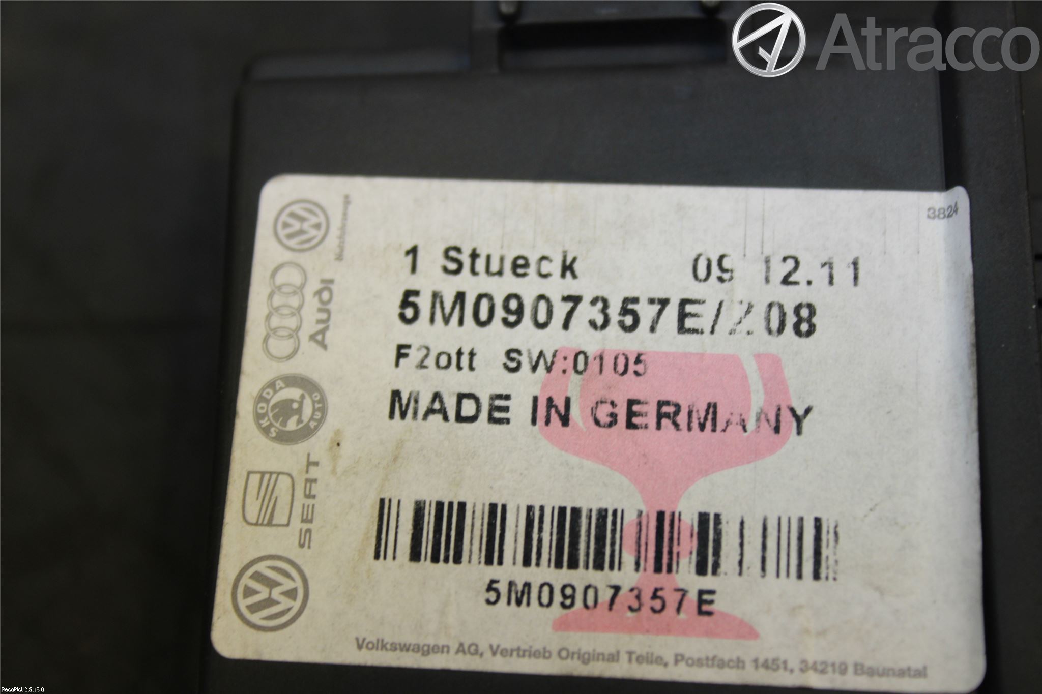 Volkswagen VW PASSAT 11-14 Styrenhet Övrigt