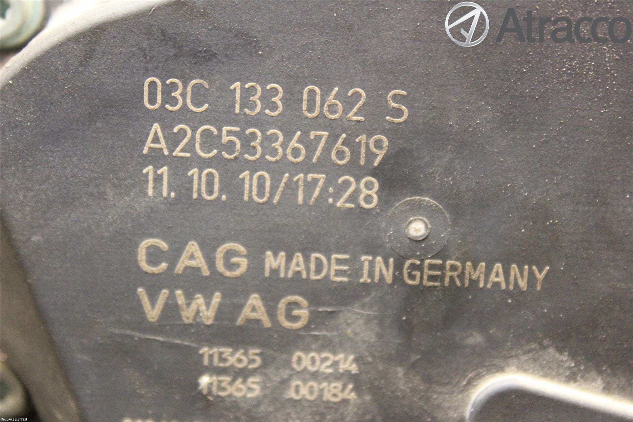 Volkswagen VW POLO 10-17 Injspjällhus