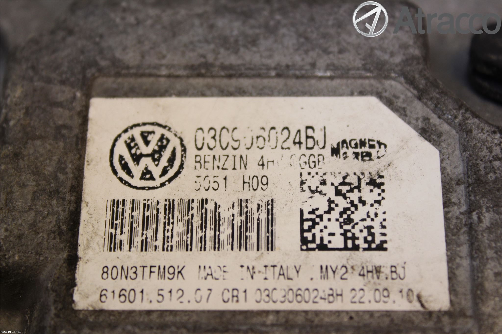 Volkswagen VW POLO 10-17 Styrenhet Insprut Bensin