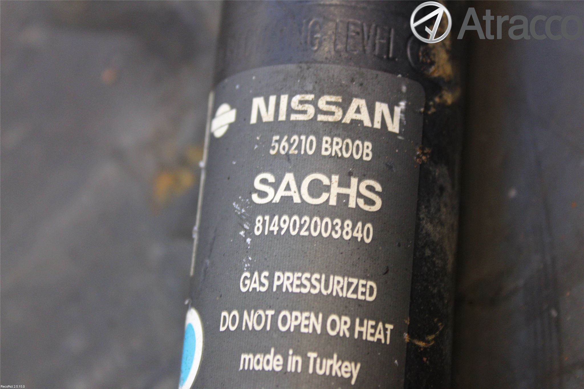 Nissan QASHQAI 10-14 Stötdämpare Bak