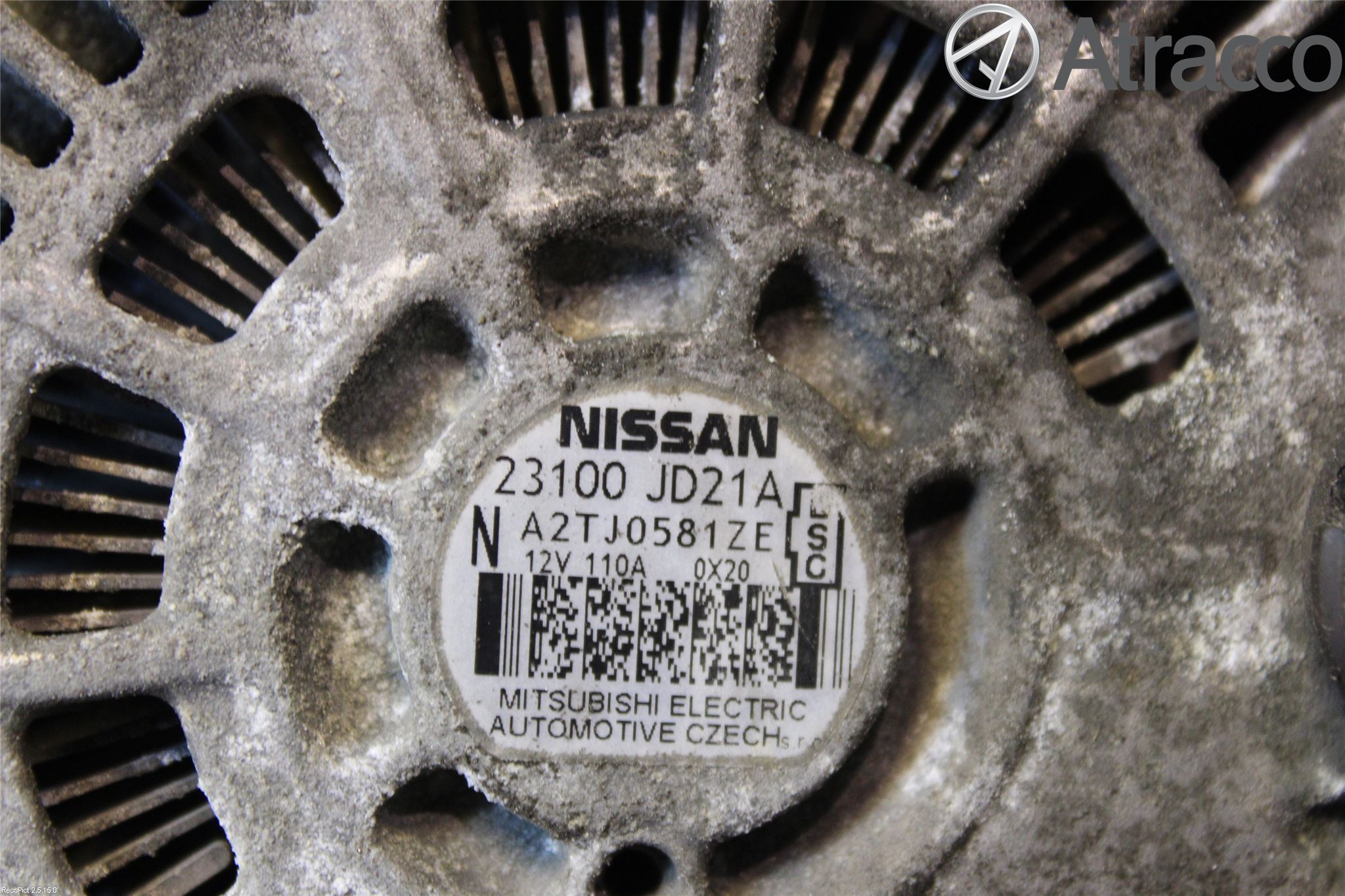 Nissan QASHQAI 10-14 Generator