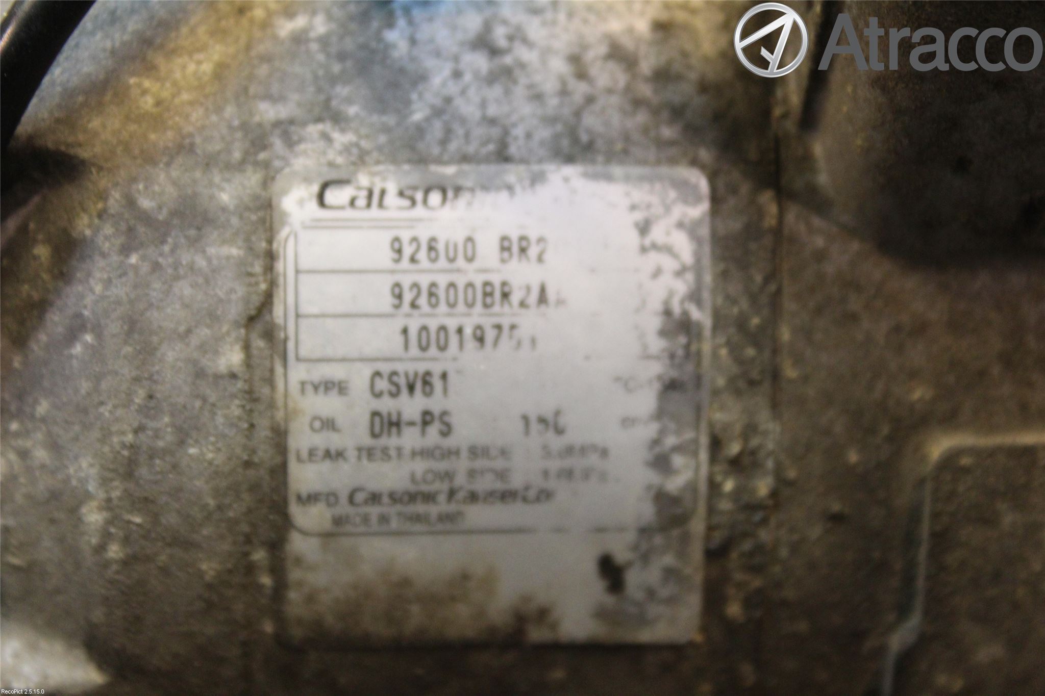 Nissan QASHQAI 10-14 Ac Kompressor