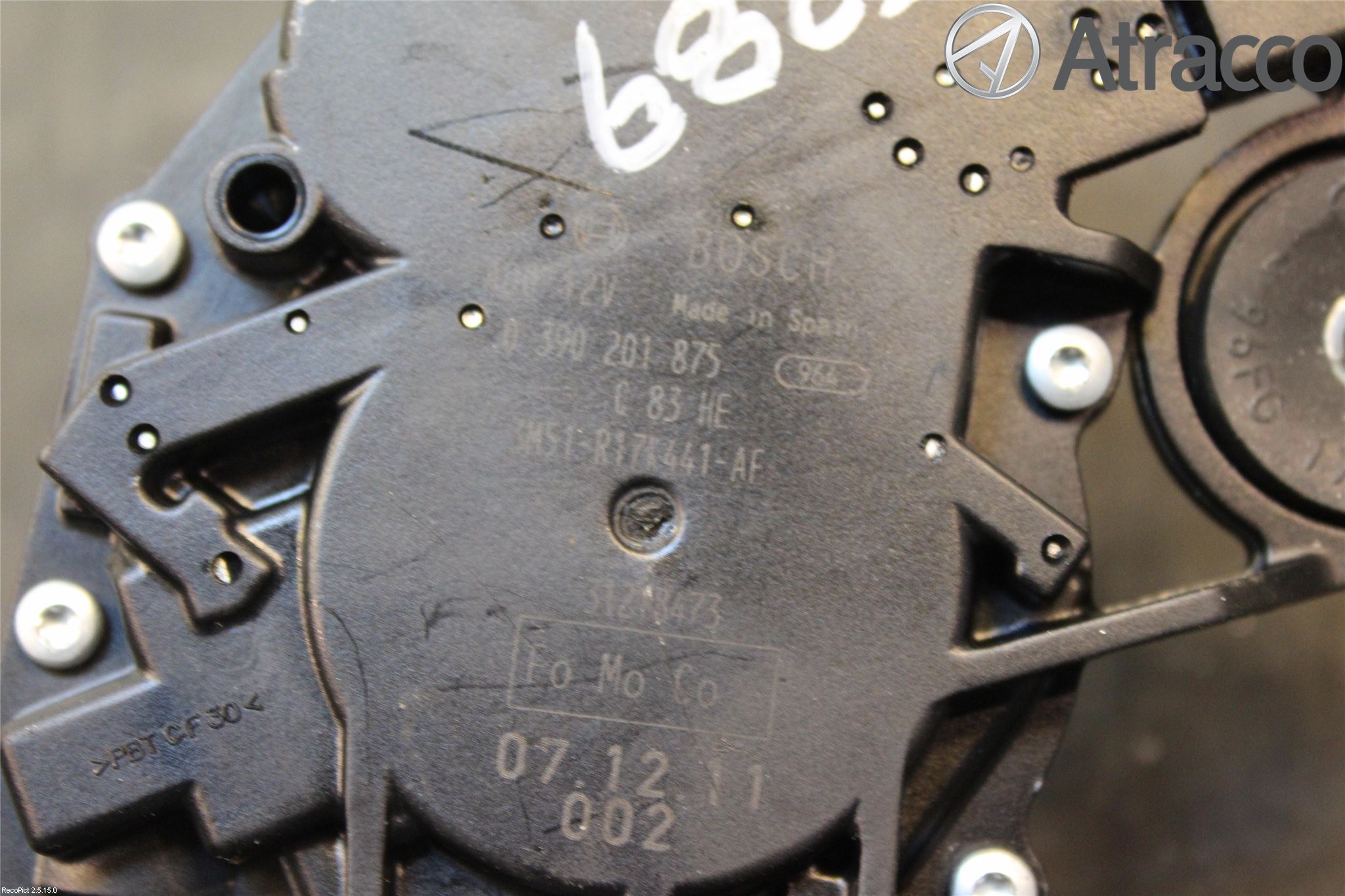 Ford FOCUS 08-11 Torkarmotor Baklucka